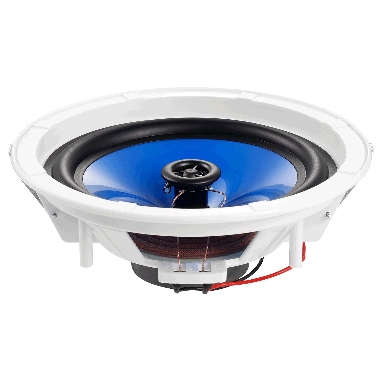 2PCS 203.2mm In-Ceiling Speakers 50W 8Ω Flush Mount Home Audio