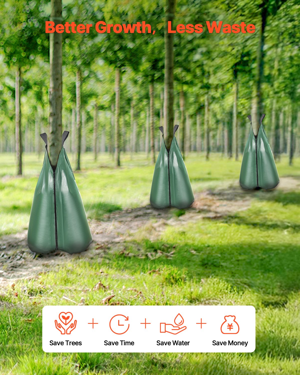 Tree Watering Bags with Slow Release Irrigation for Deep Root Watering