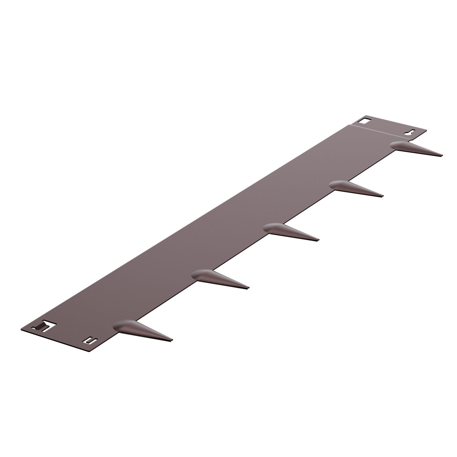 Landscape Edging Steel 5-Pack 990x207mm Rust-Resistant Bendable Garden Brown