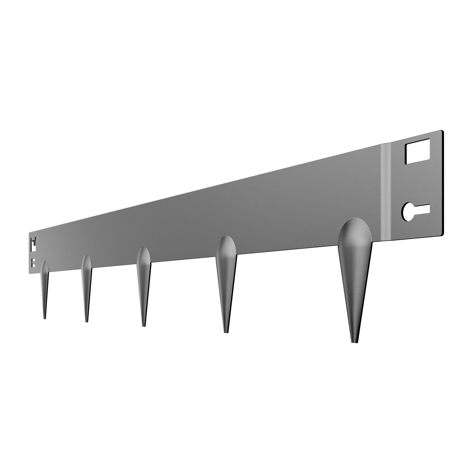 Steel Landscape Edging 5 Pack 990x156mm Rust-Resistant Bendable Heavy-Duty