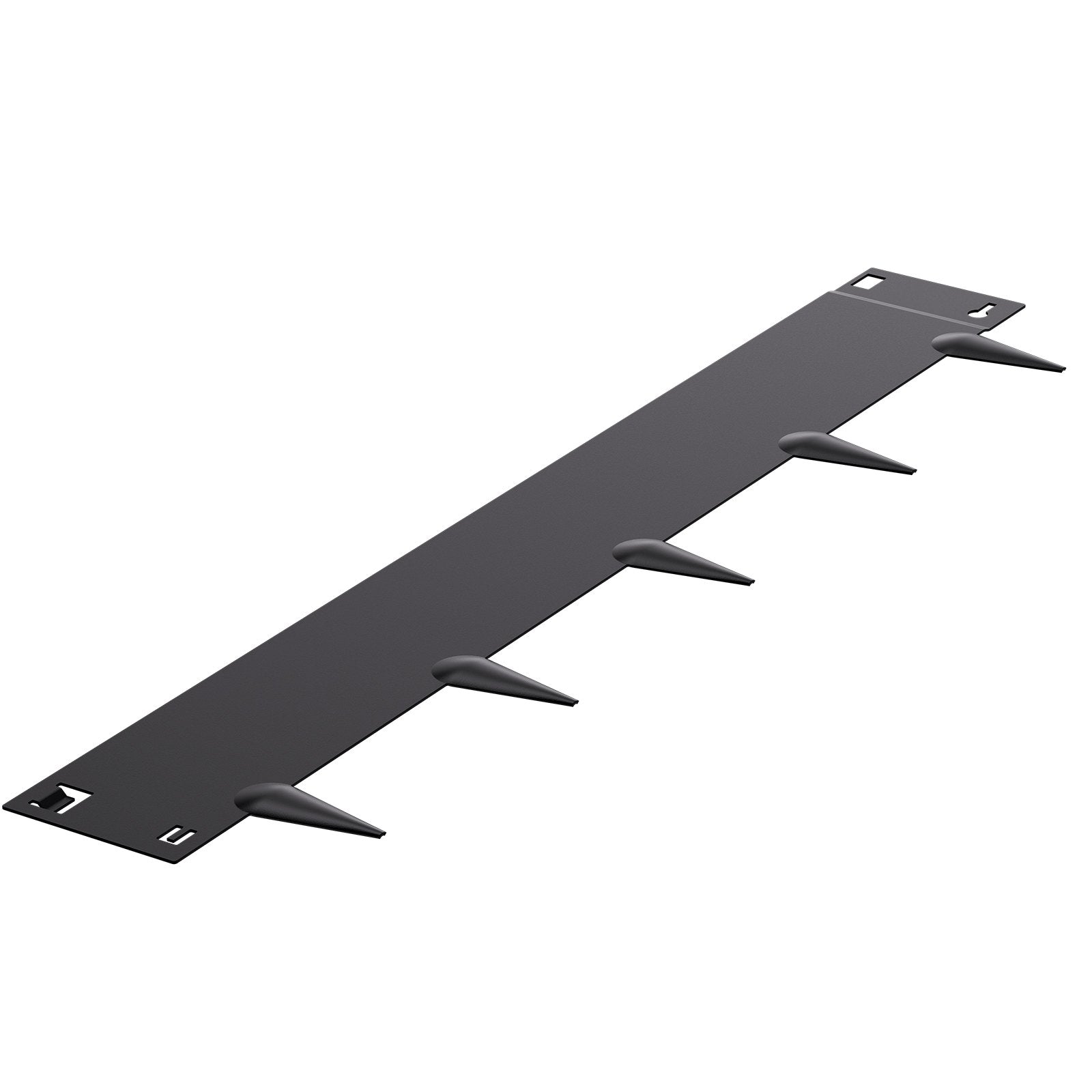 Landscape Edging Steel 5-Pack 990x207mm Rust-Resistant Bendable Garden Black