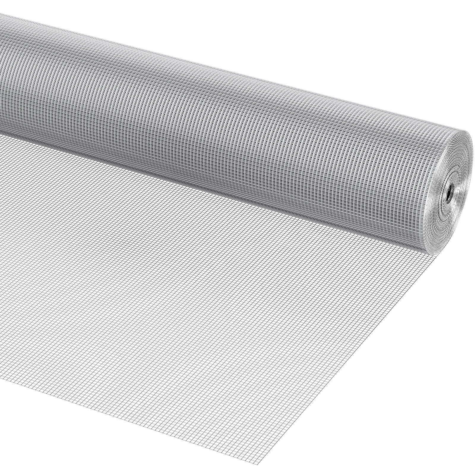 Hardware Cloth 1/4 in 36 in x 100 ft 23 Gauge Galvanized Wire Mesh Roll
