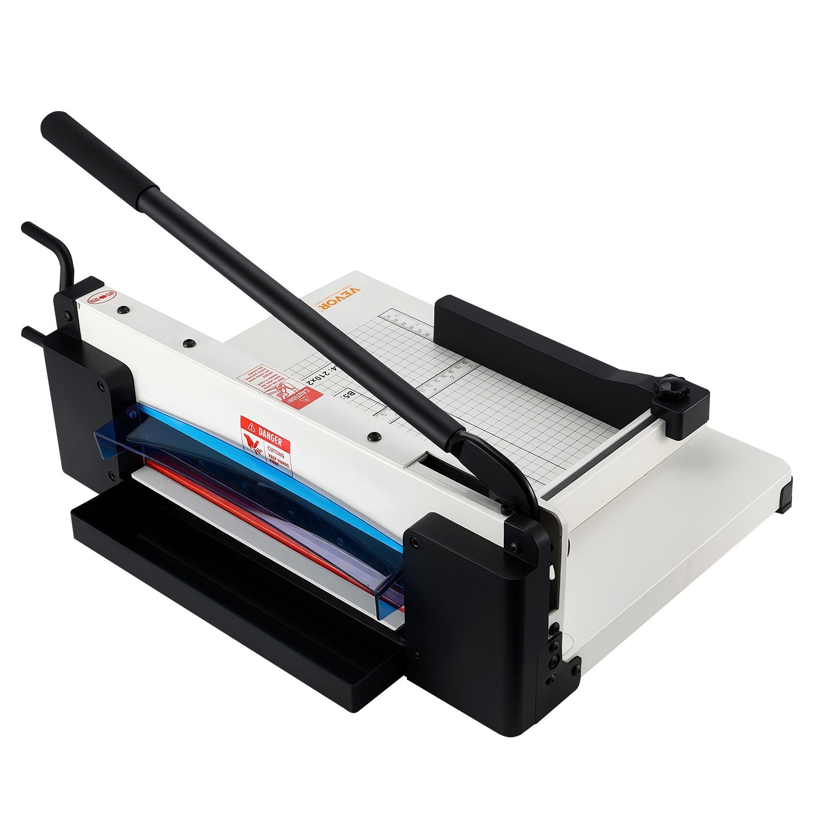 Heavy Duty 304.8mm Guillotine Paper Cutter A4 400 Sheet Capacity Steel Base