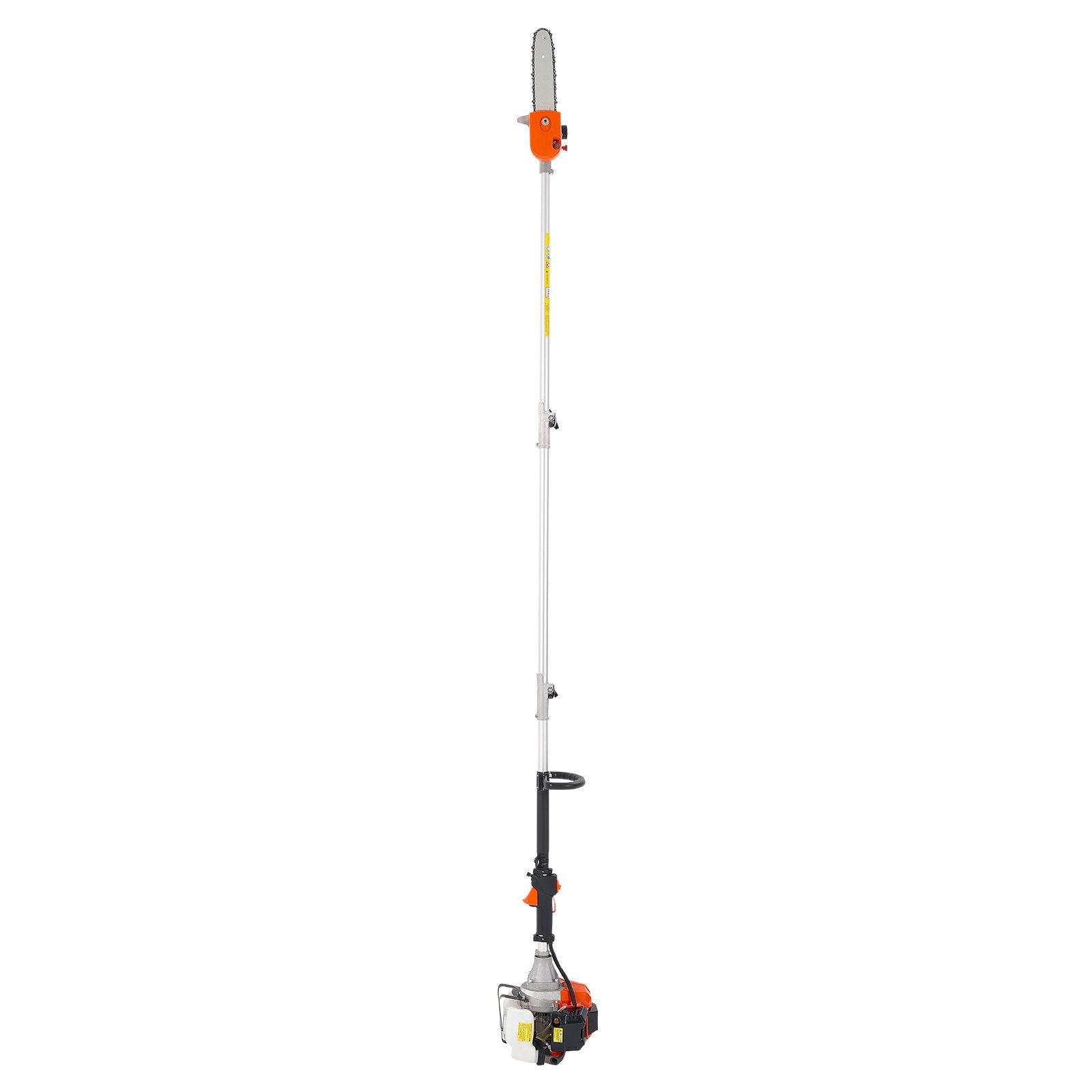 Gas Pole Saw 43CC 2-Stroke with 25.4cm Bar 2.1-3.6m Extendable Chainsaw
