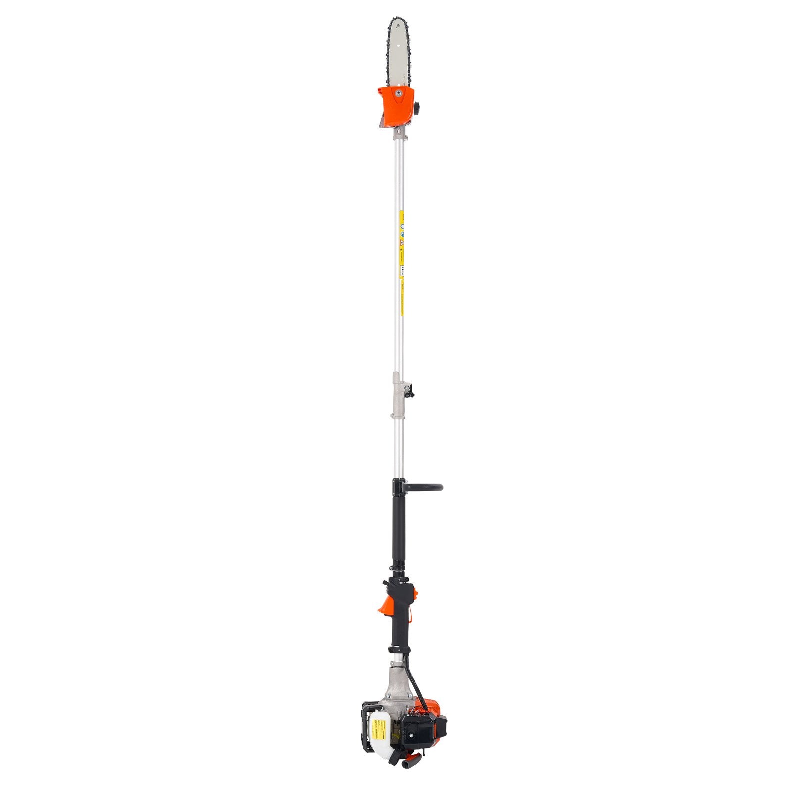 Gas Pole Saw 25CC 2-Stroke with 20.3cm Bar 2-2.74m Extendable Chainsaw