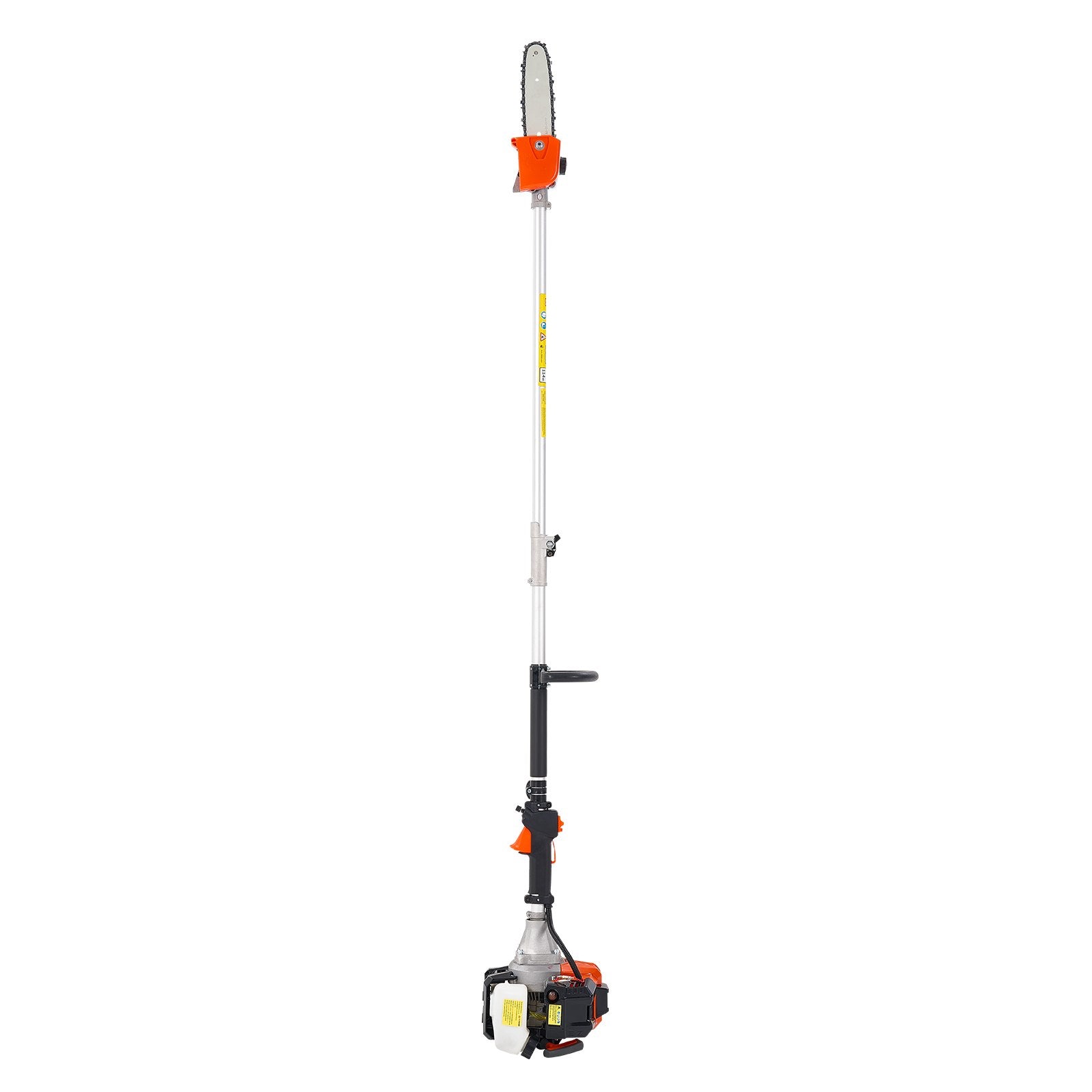 Gas Pole Saw 33CC 2-Stroke with 20.3cm Bar 2-3.5m Extendable Chainsaw