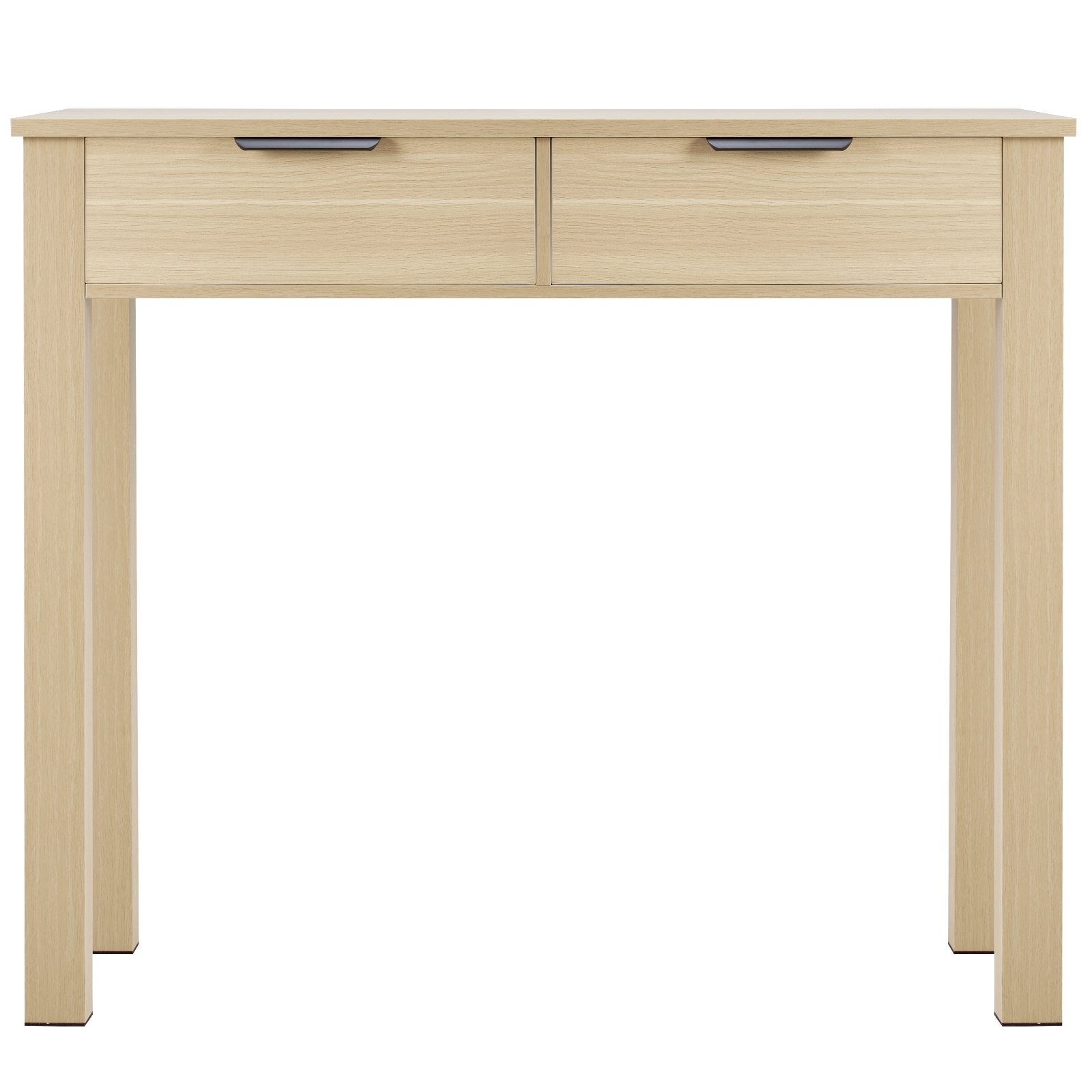 Kids Study Desk with Drawers Modern MDF Writing Table, Light Wood