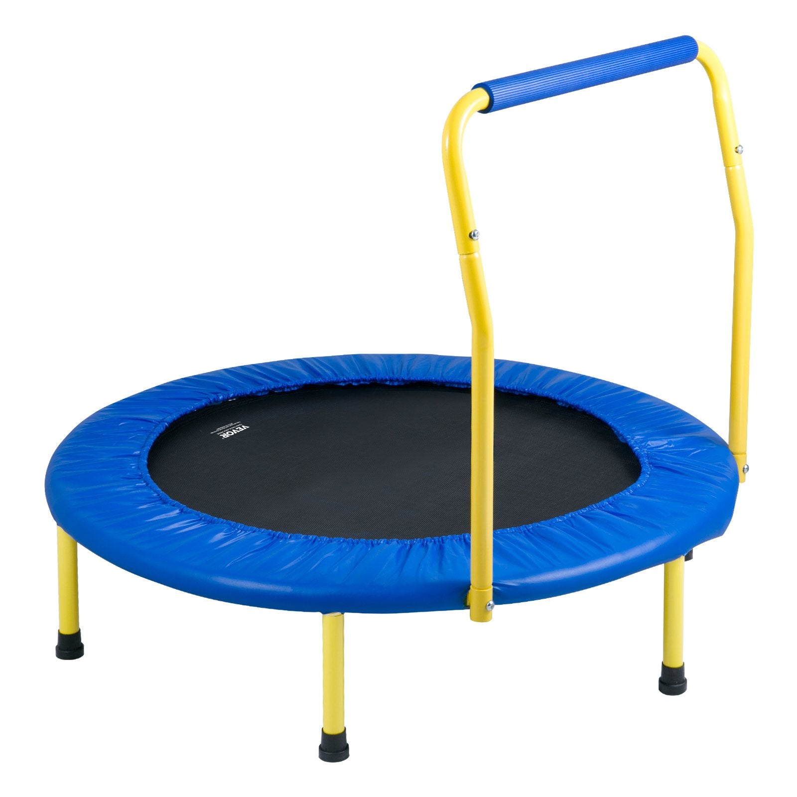 3FT Kids Trampoline 92cm Indoor/Outdoor Foldable Mini Trampoline with Foam H&le
