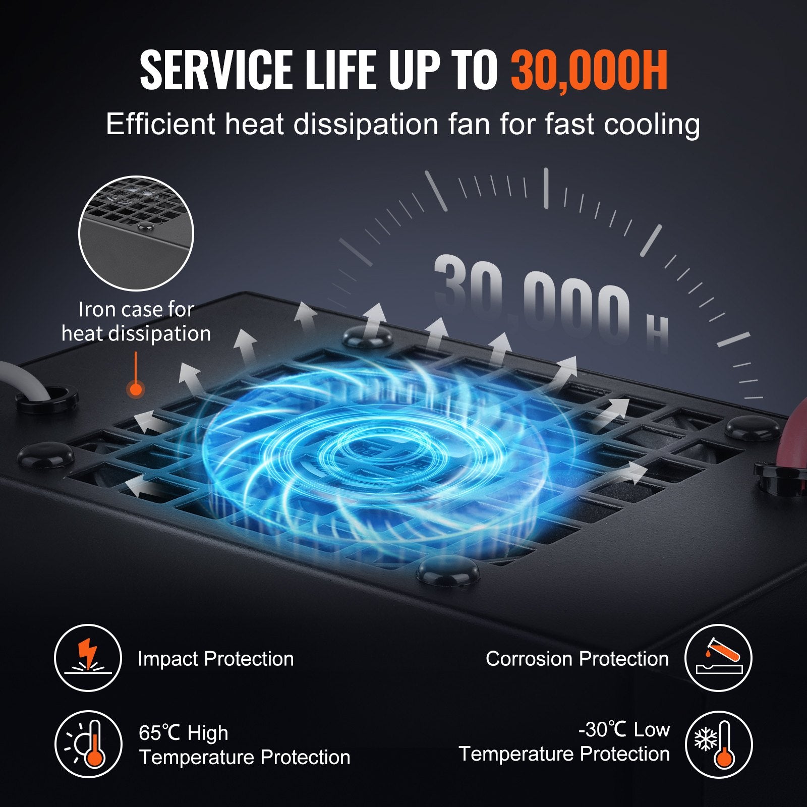 CO2 Laser Power Supply, 80W Power Supply for 80W Laser Tube