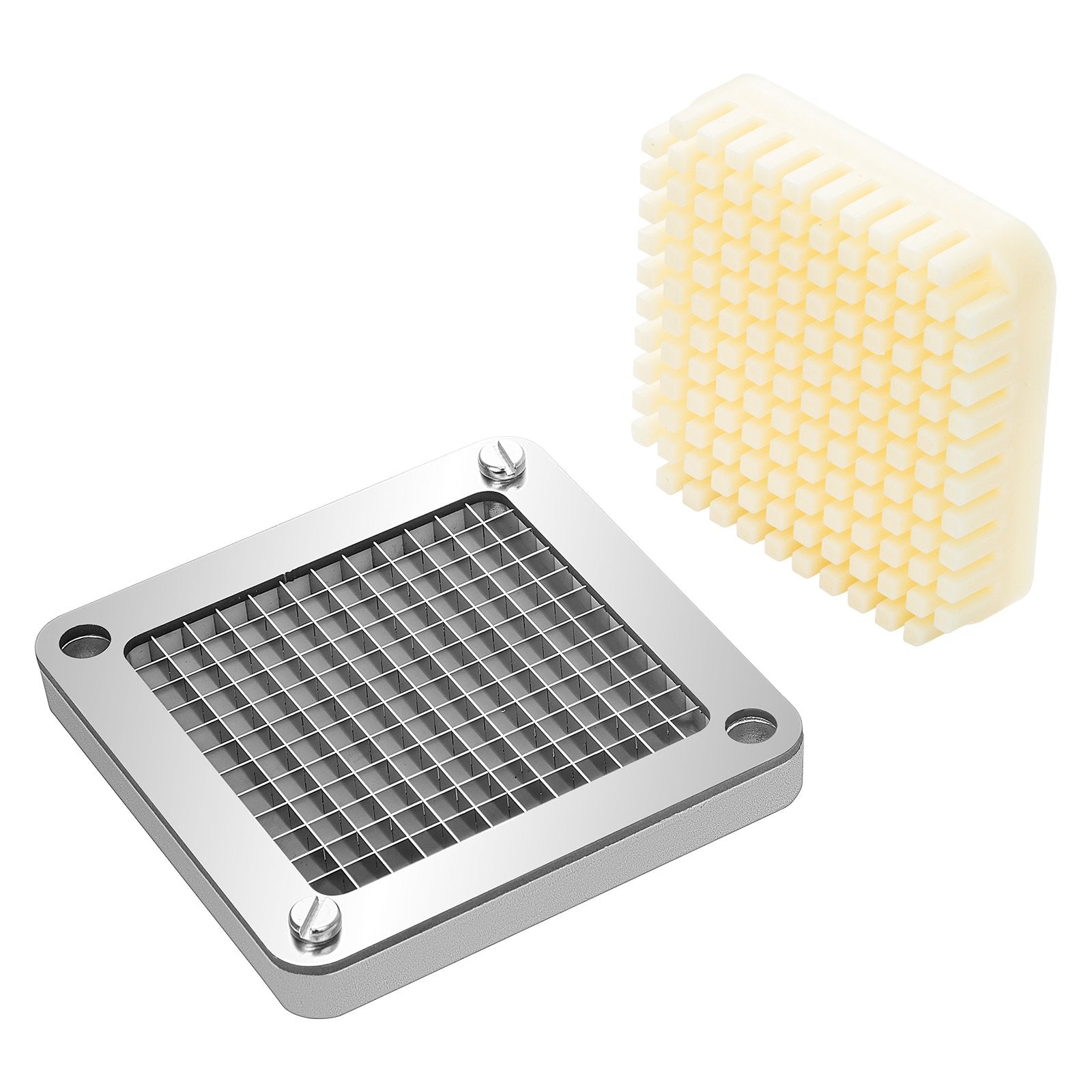 Replacement Chopper Blade 1/4 in 3PCS with 6 Extra Knives Stainless Steel Dicer