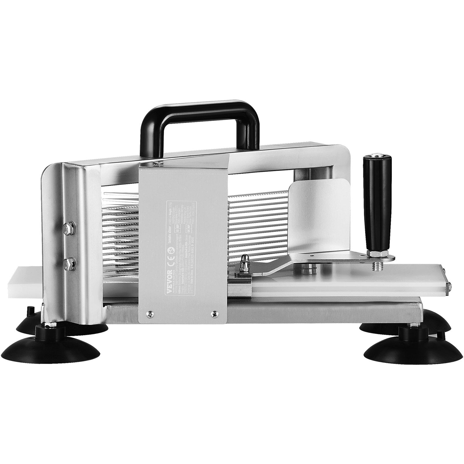 Commercial Tomato Slicer Stainless Steel Manual Tomato Cutter 1/4"+3/8"+3/16"