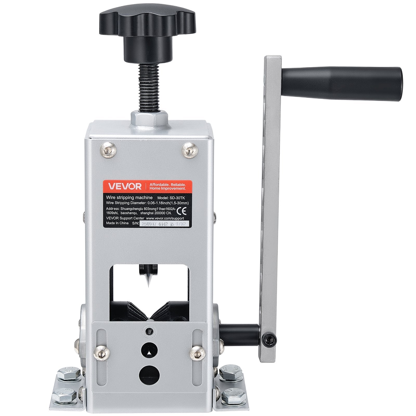 Manual Wire Stripper Machine 1.5-30mm Copper Cable Stripper Hand or Drill