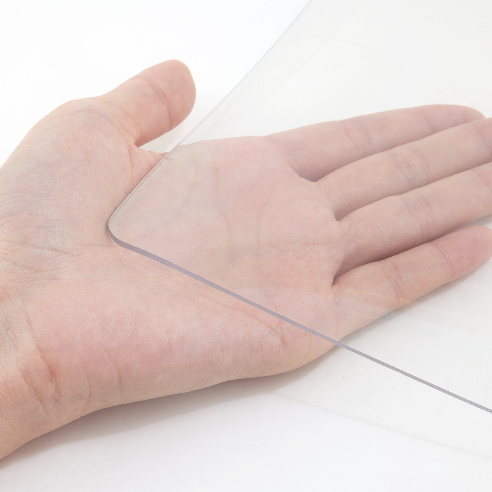 Plastic Table Cover 101.6x182.8cm 1.5mm Clear Waterproof Protector
