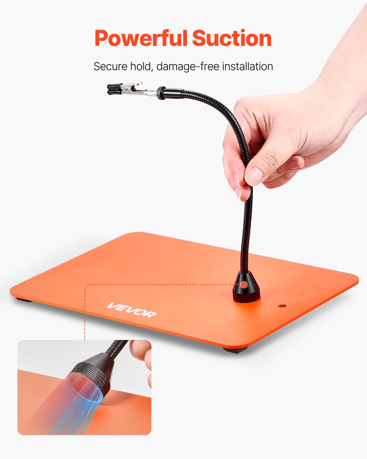 Soldering Station Magnetic Helping Hands 4 Arms Third Hand 3X LED Lamp Base