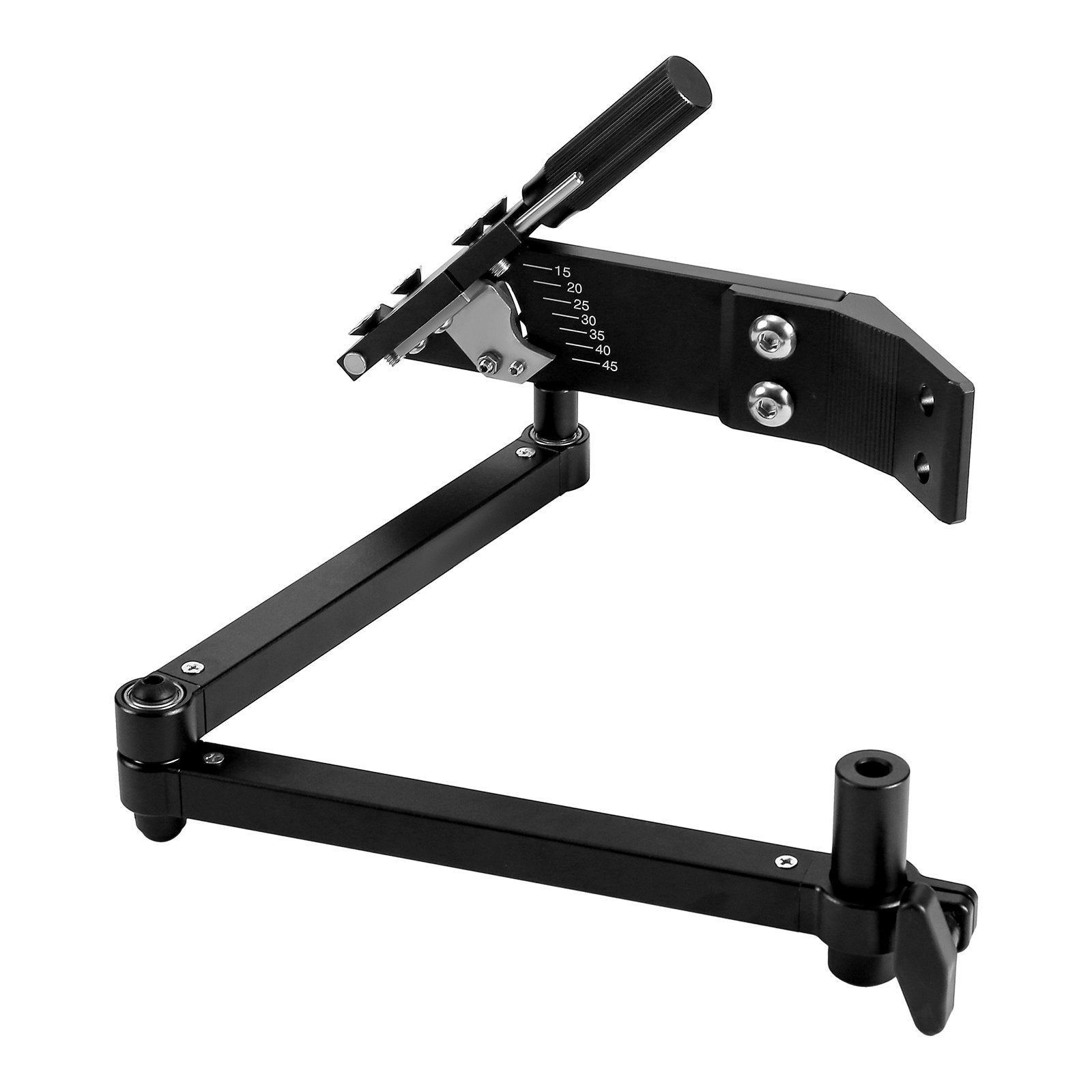 Adjustable Lawn Mower Blade Sharpener for Angle Grinders 15°–45°