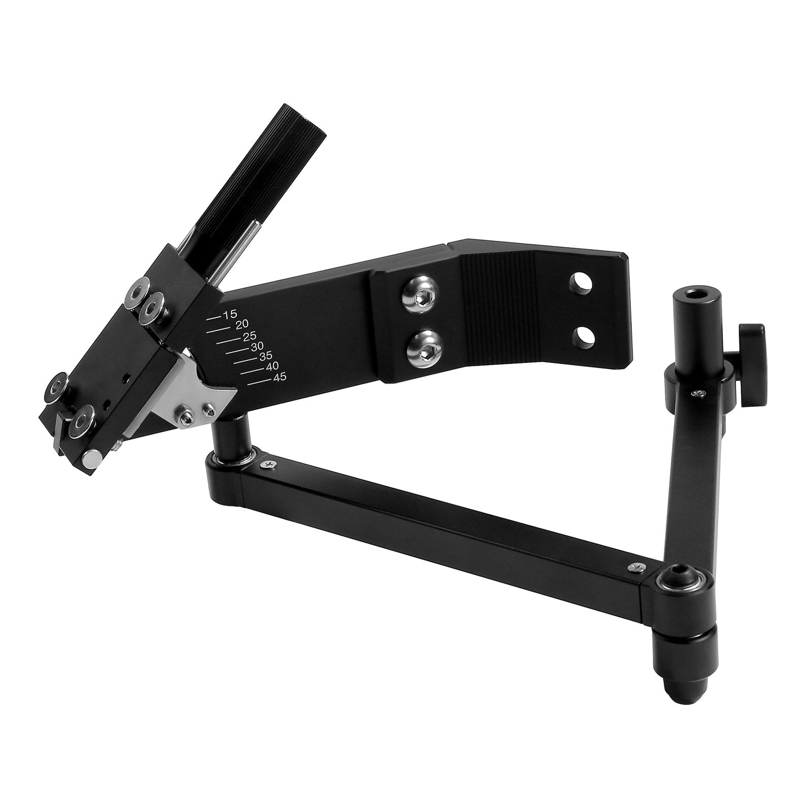 Adjustable Lawn Mower Blade Sharpener for Angle Grinders 15°–45°