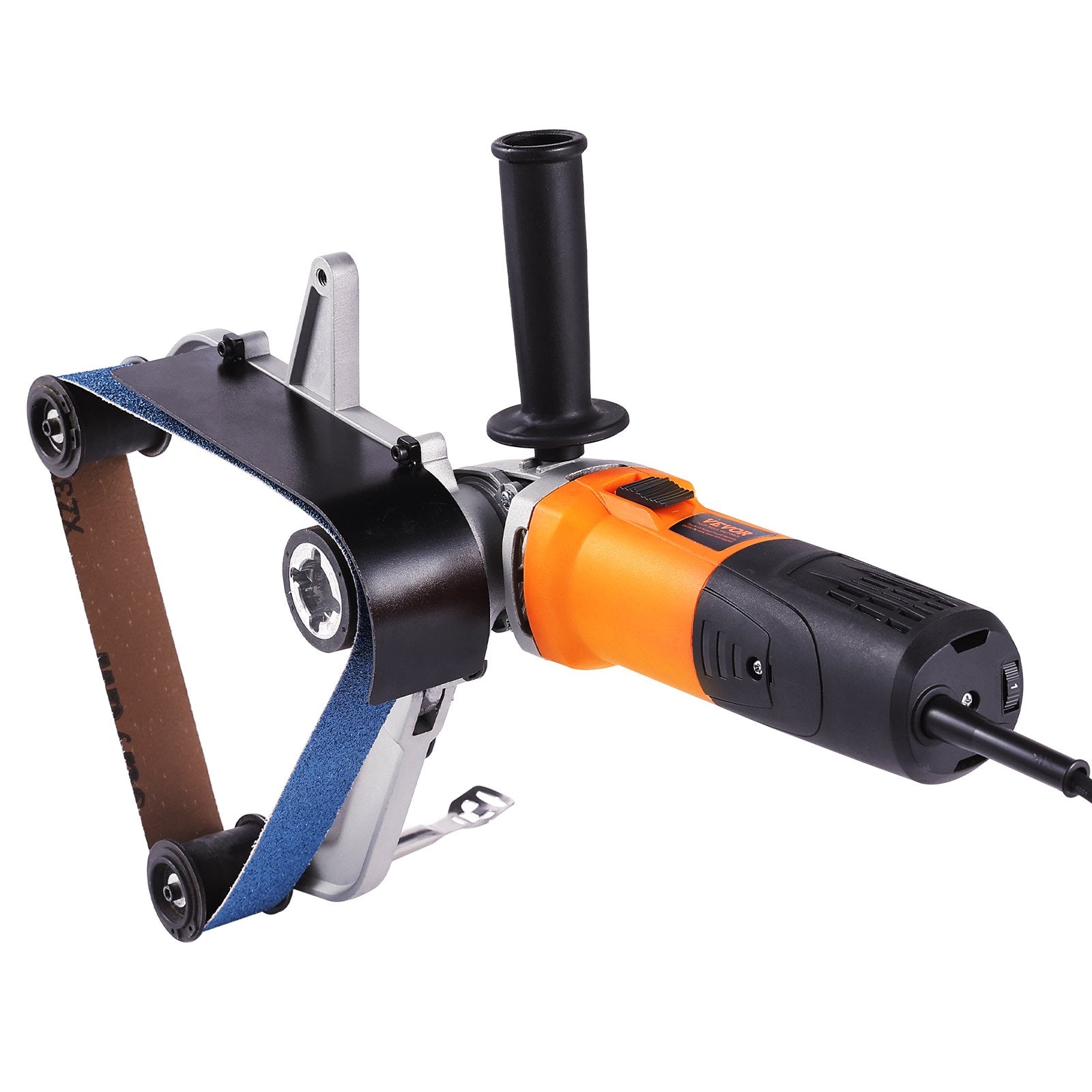 Pipe Tube Polisher Sander 1300W Belt Sander 6 Speeds 1100-3200RPM with 50 Belts