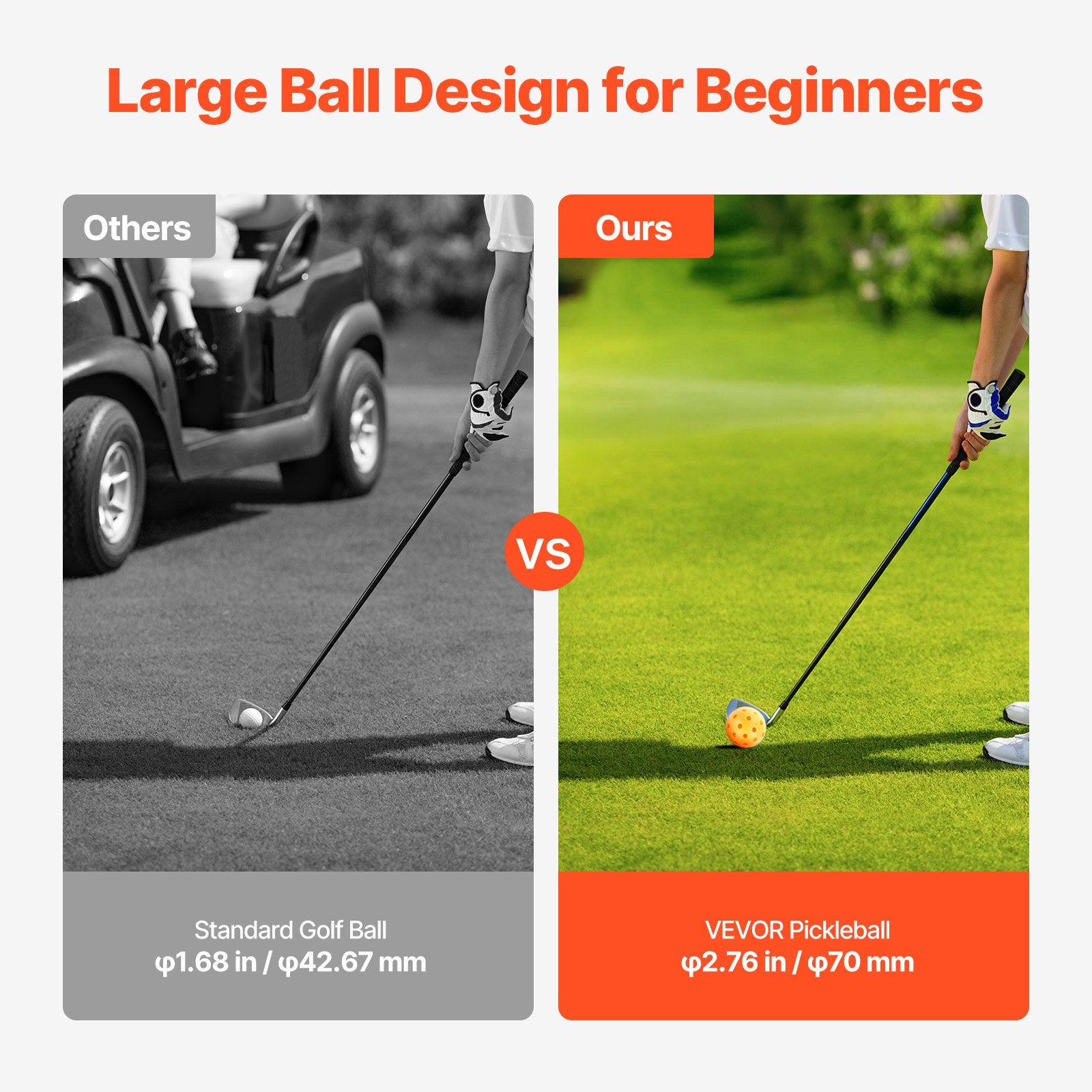 Backyard Golf Game, 9-Hole Chipping Course for Family Kids Adults Yard Park Lawn