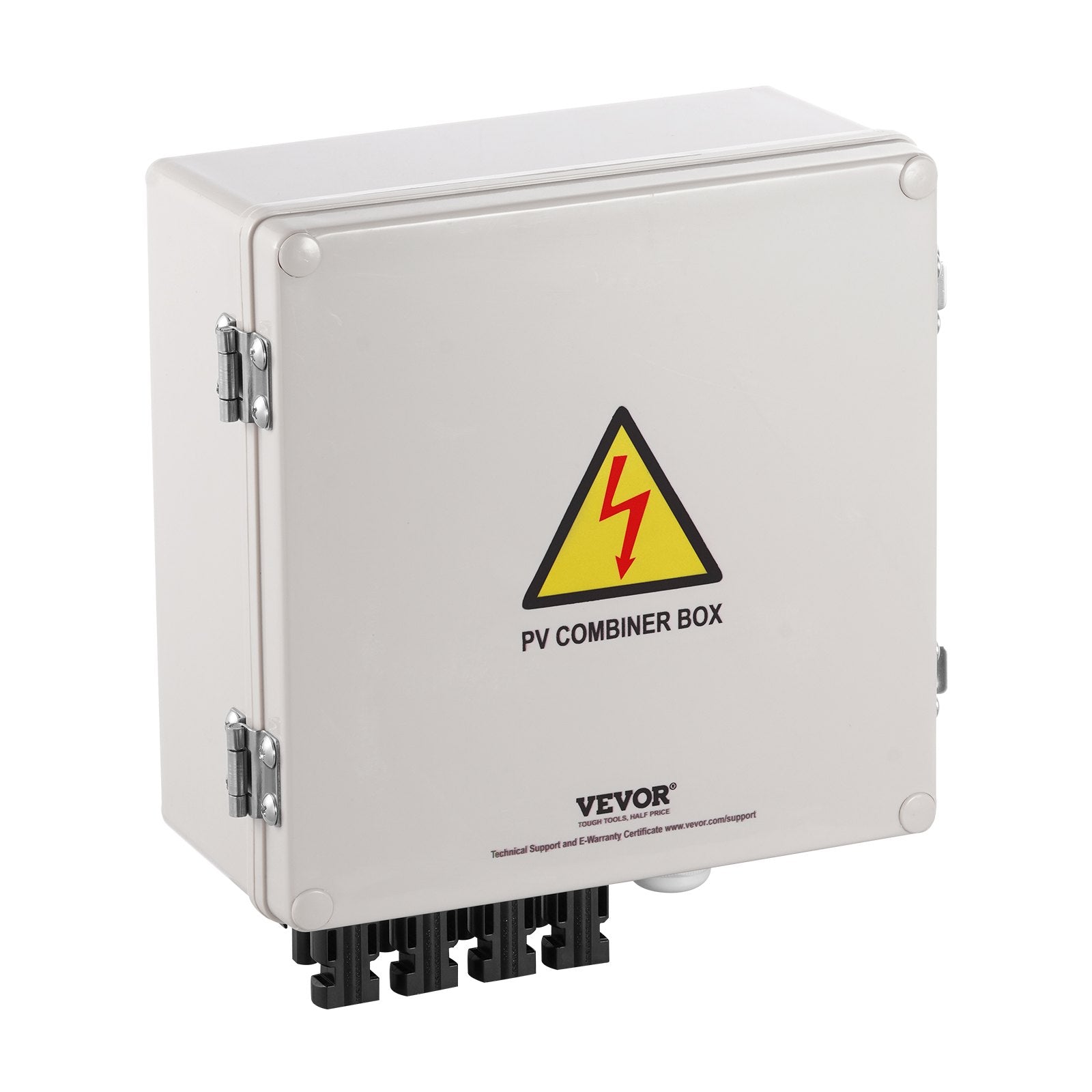 PV Combiner Box 4 String with Fuse Breaker Lightning Arrester IP65 ABS Case