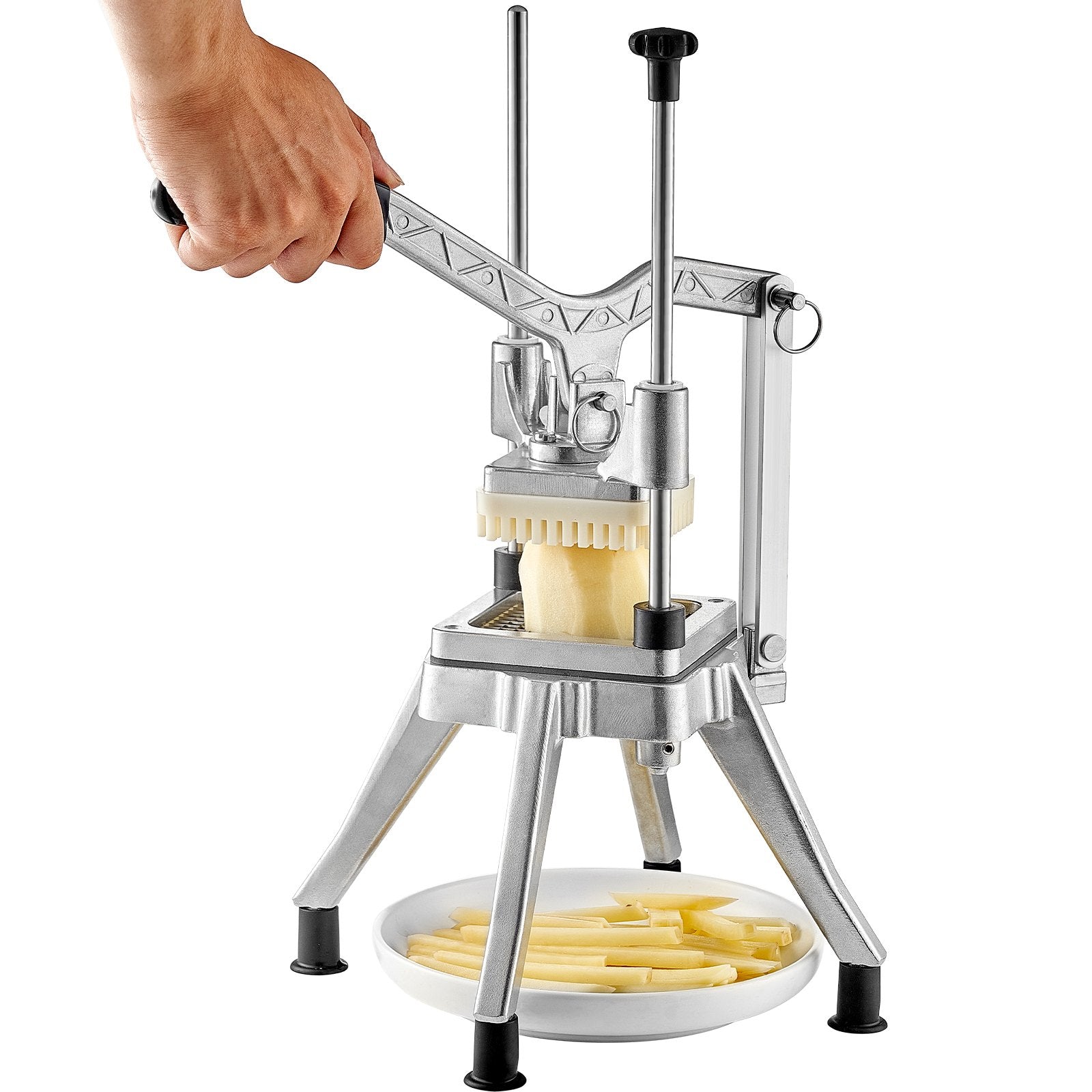 Commercial Chopper Vegetable Chopper with 4 Blades Fruits Dicer