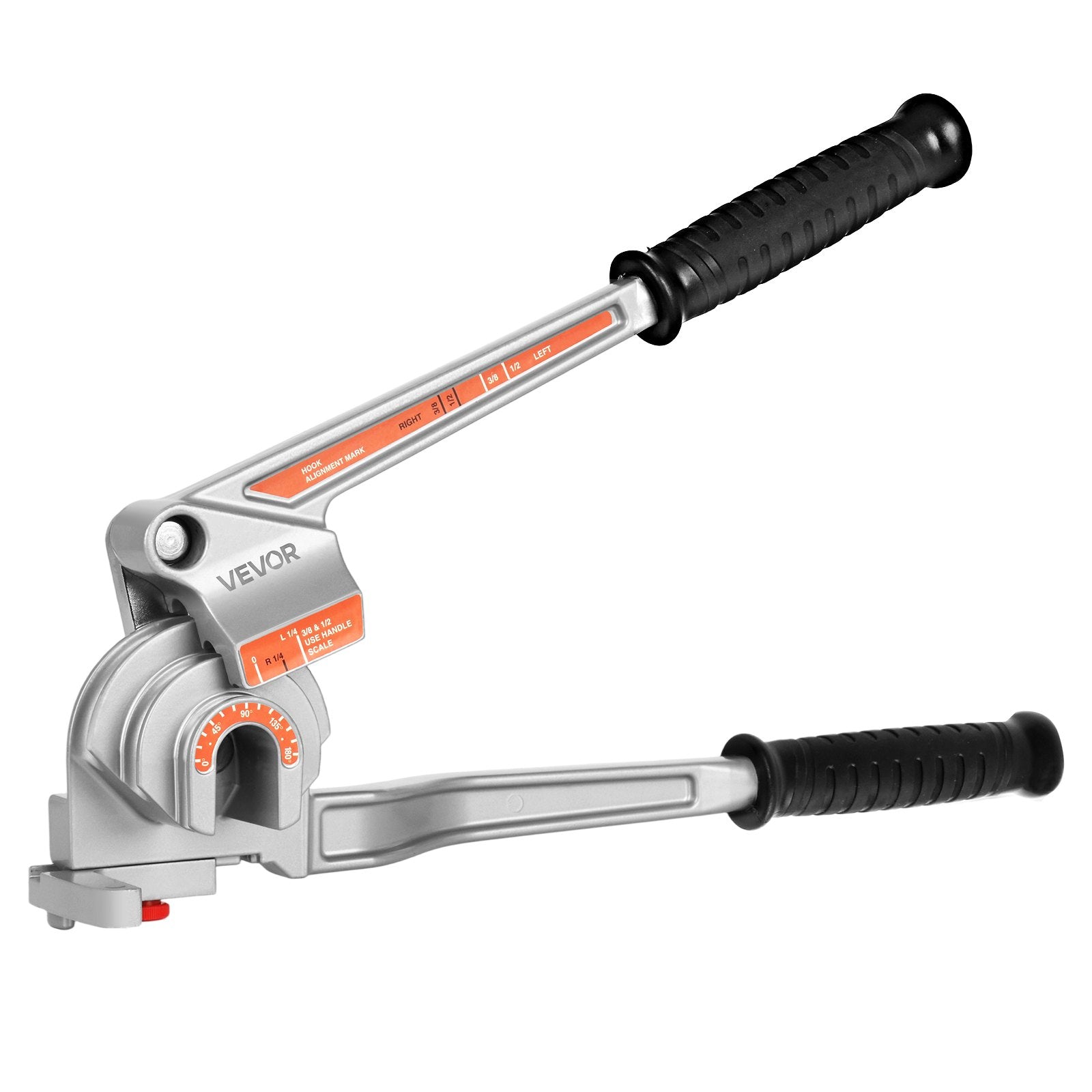 Pipe Tube Bender 3-in-1 1/4"-1/2" Manual 180° Copper Aluminum Bending Tool