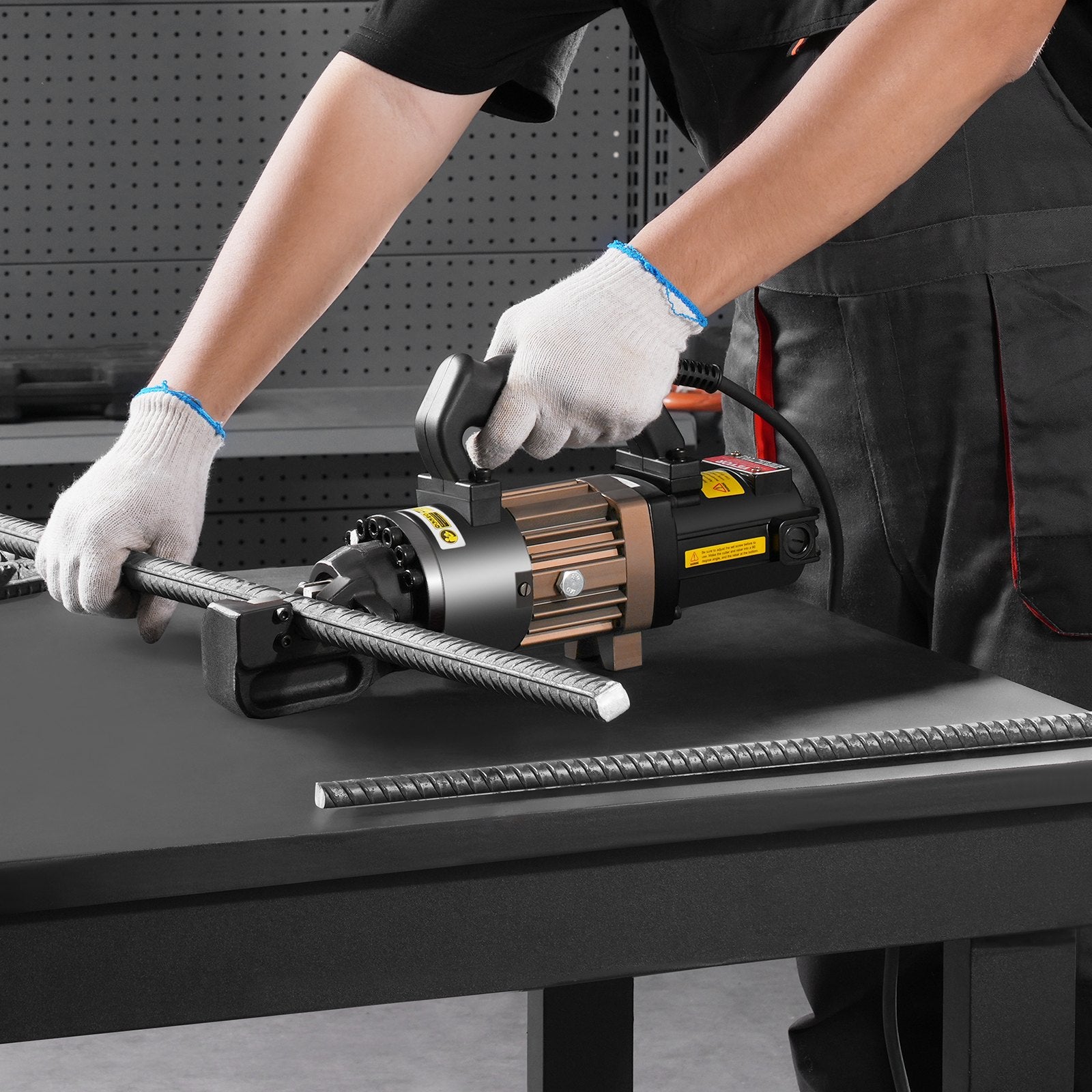 Electric Hydraulic Rebar Cutter 1500W Portable Cuts up to 7/8 Inch RC-22 Rebar W