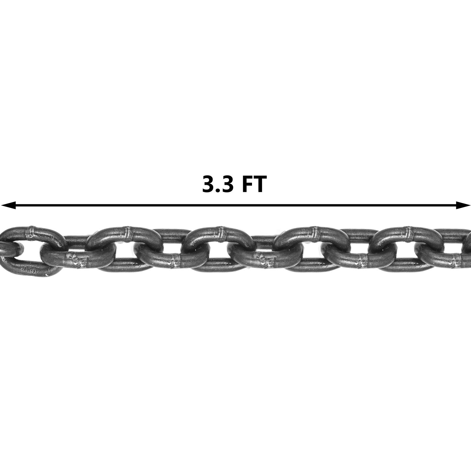8mm x 1m Chain Sling G80 4-Leg Lifting Chain with Hooks 5 Ton Capacity