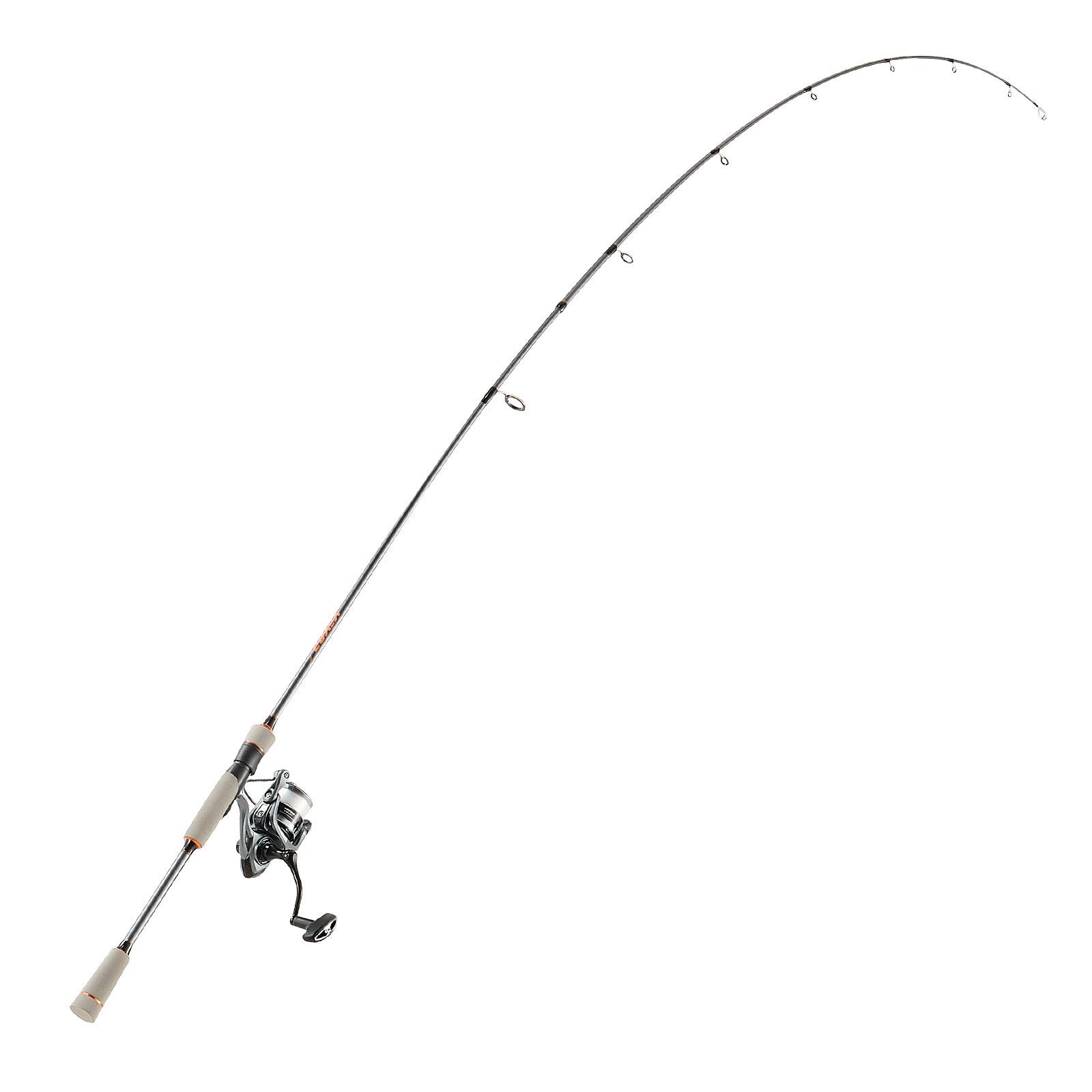 IM6 Rod and Fishing Reel Combo 2m Two Piece Spinning Rod with 6+1 Bearings