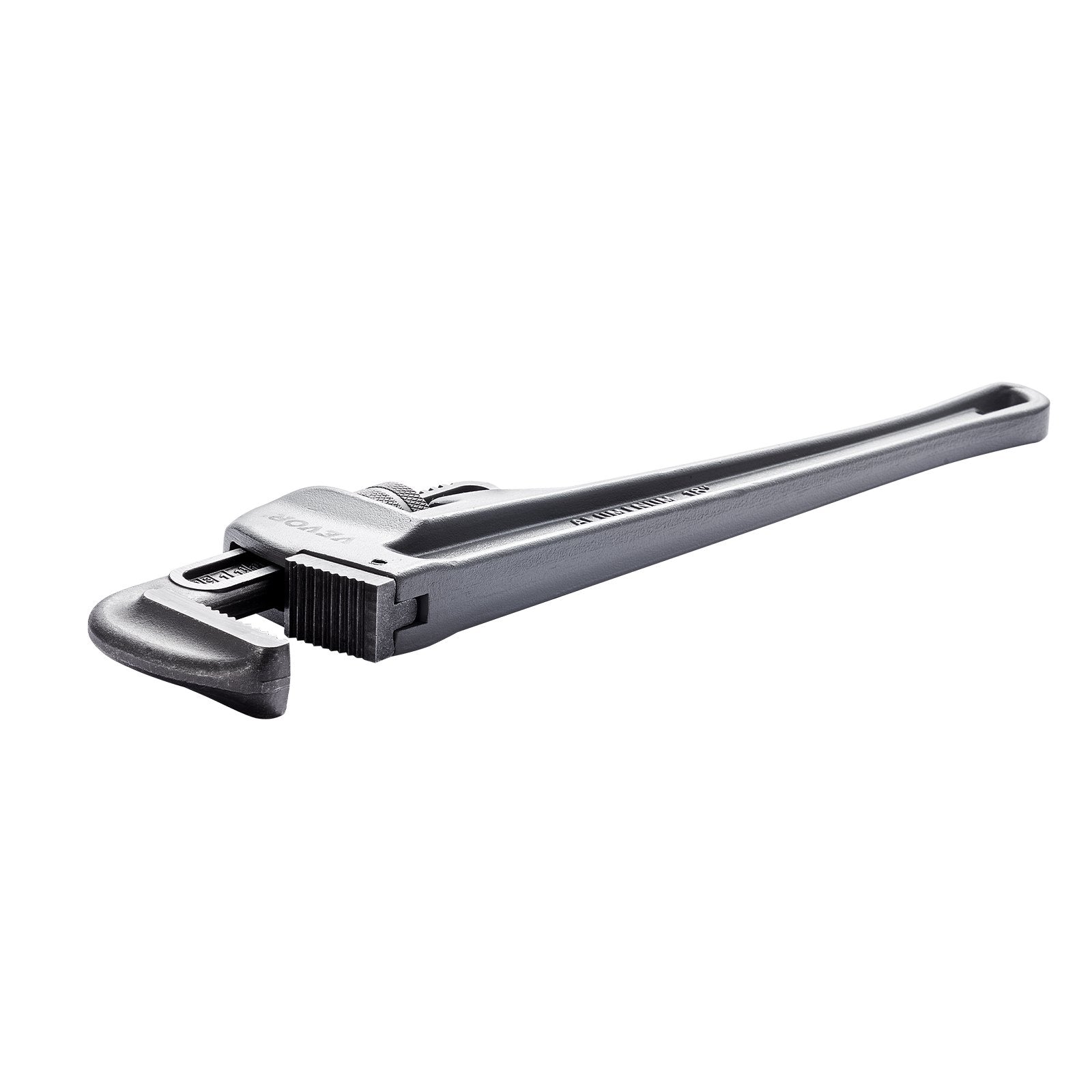 3-Piece Pipe Wrench Set 10" 14" 18" Aluminum Adjustable Plumbing Wrench