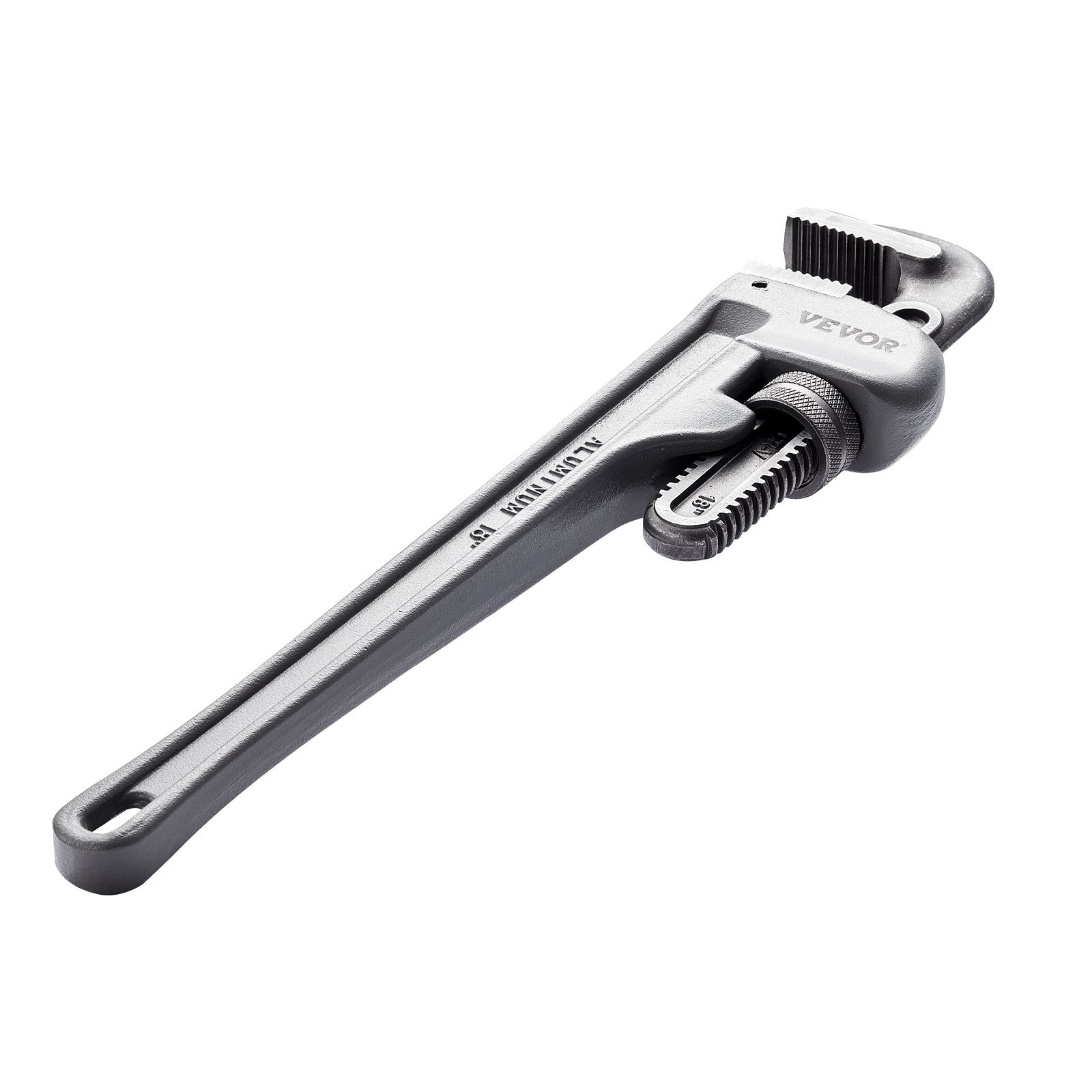 3-Piece Pipe Wrench Set 10" 14" 18" Aluminum Adjustable Plumbing Wrench
