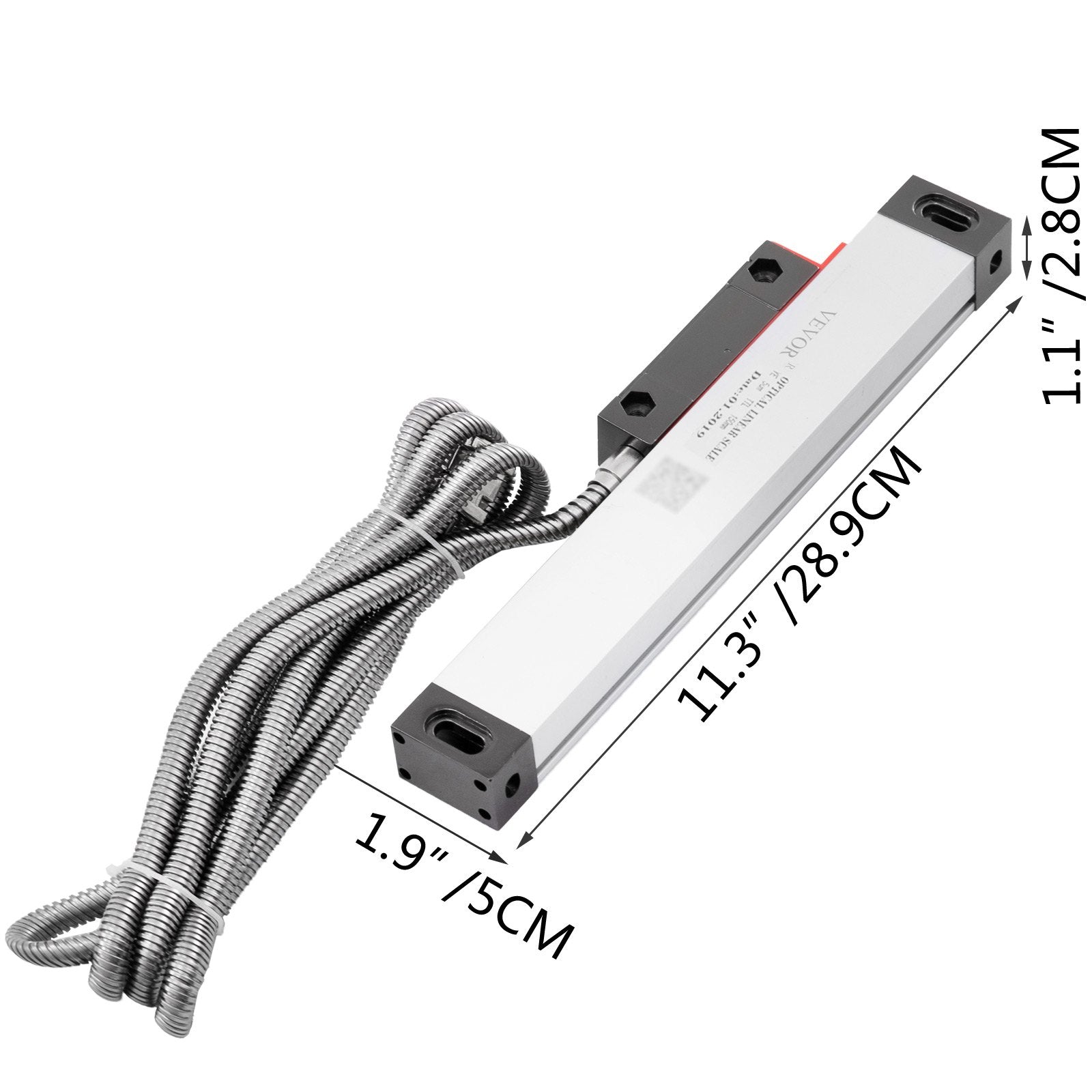 Linear Glass Scale 150mm High Accuracy 0.0002in Precision Lathe Encoder