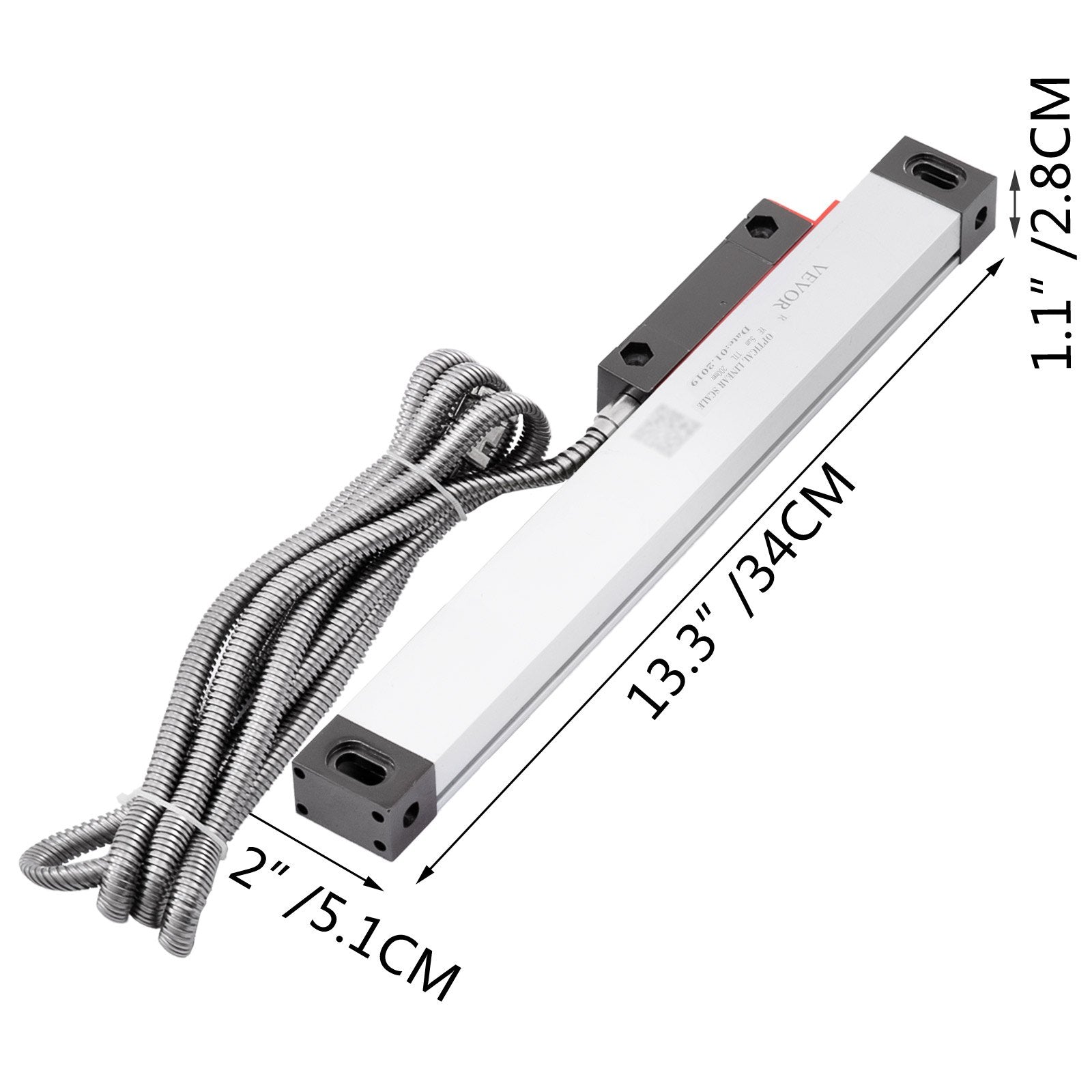 Digital Linear Scale 200MM Travel Length DRO for Milling Machine Axis Readout