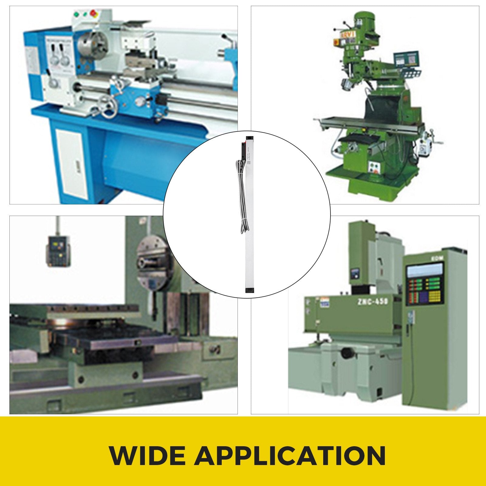 Linear Scale 550mm 1 Axis DRO Encoder for Lathe Milling Machine
