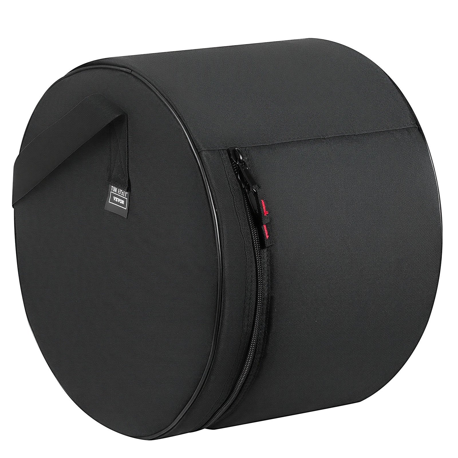 5-Piece Drum Case Set 600D Padded Bags for Bass Tom Snare with Portable Handle