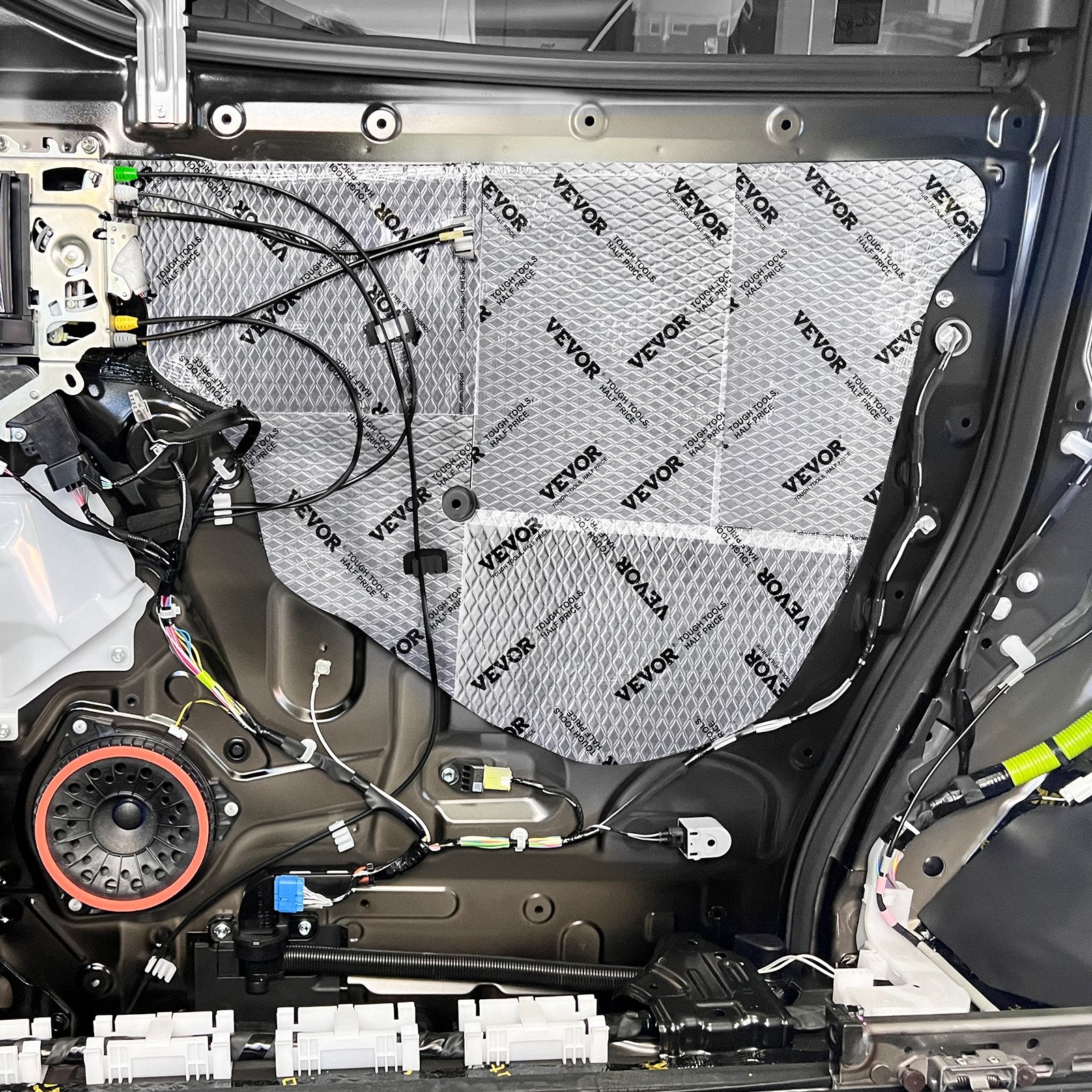 Car Sound Deadening Mat 50mil 4.8sqm Butyl Noise Insulation Vibration Dampen