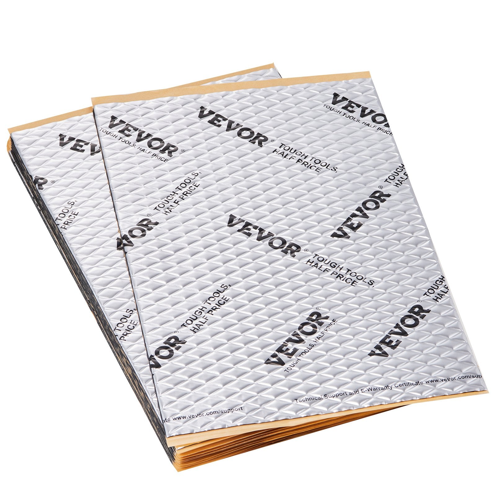 Car Sound Deadening Mat 50mil 4.8sqm Butyl Noise Insulation Vibration Dampen