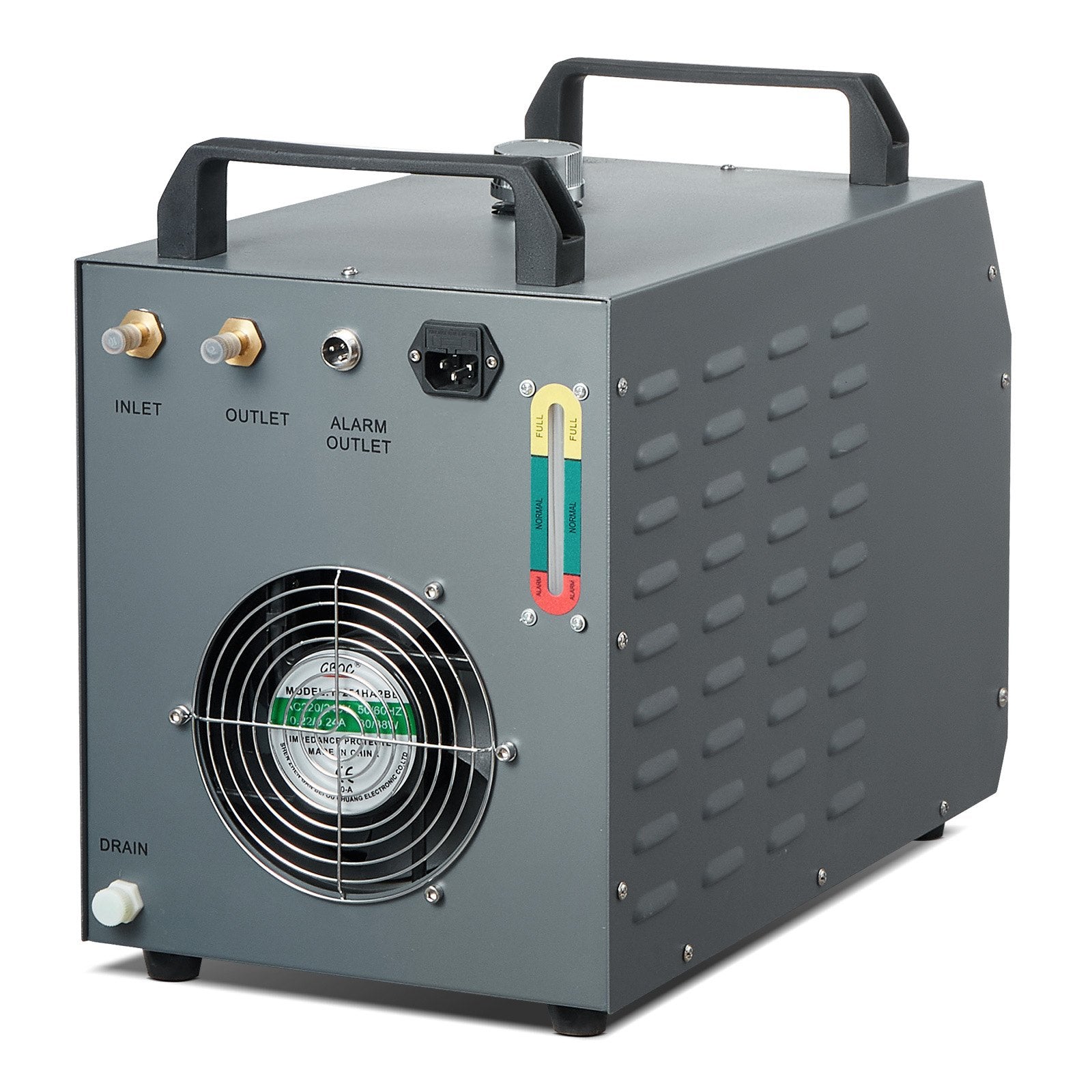 Industrial Water Chiller CW-3000(PRO) 150W Air-Cooled 12L Tank 18L/min Flow