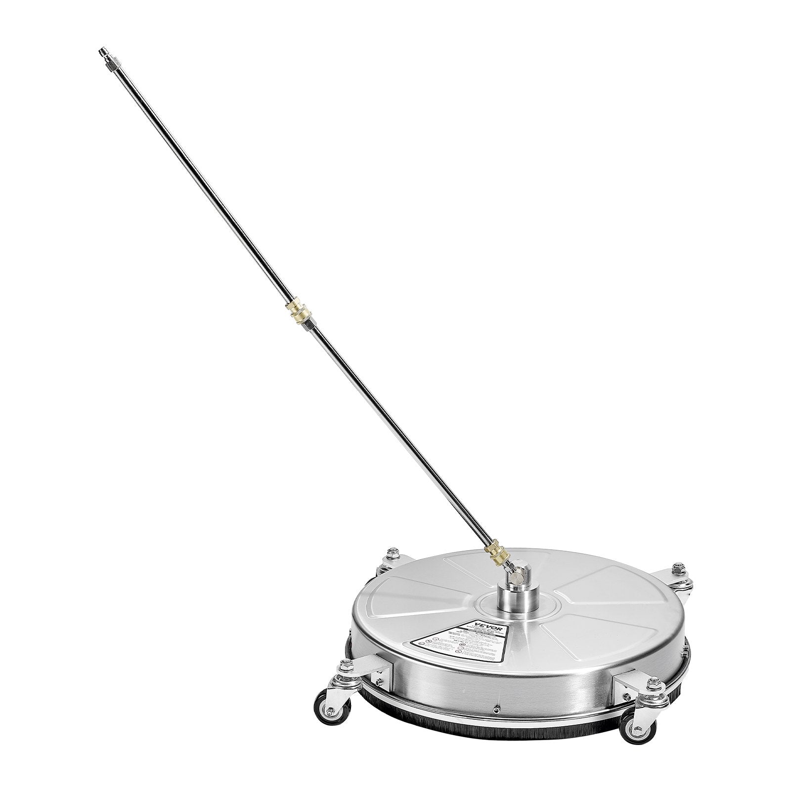 18in Pressure Washer Surface Cleaner Stainless Steel 4 Wheels 4000 PSI