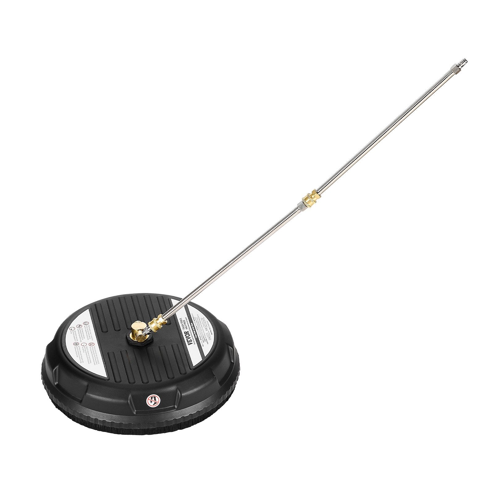 15" Pressure Washer Surface Cleaner with 4 Wheels for Driveway