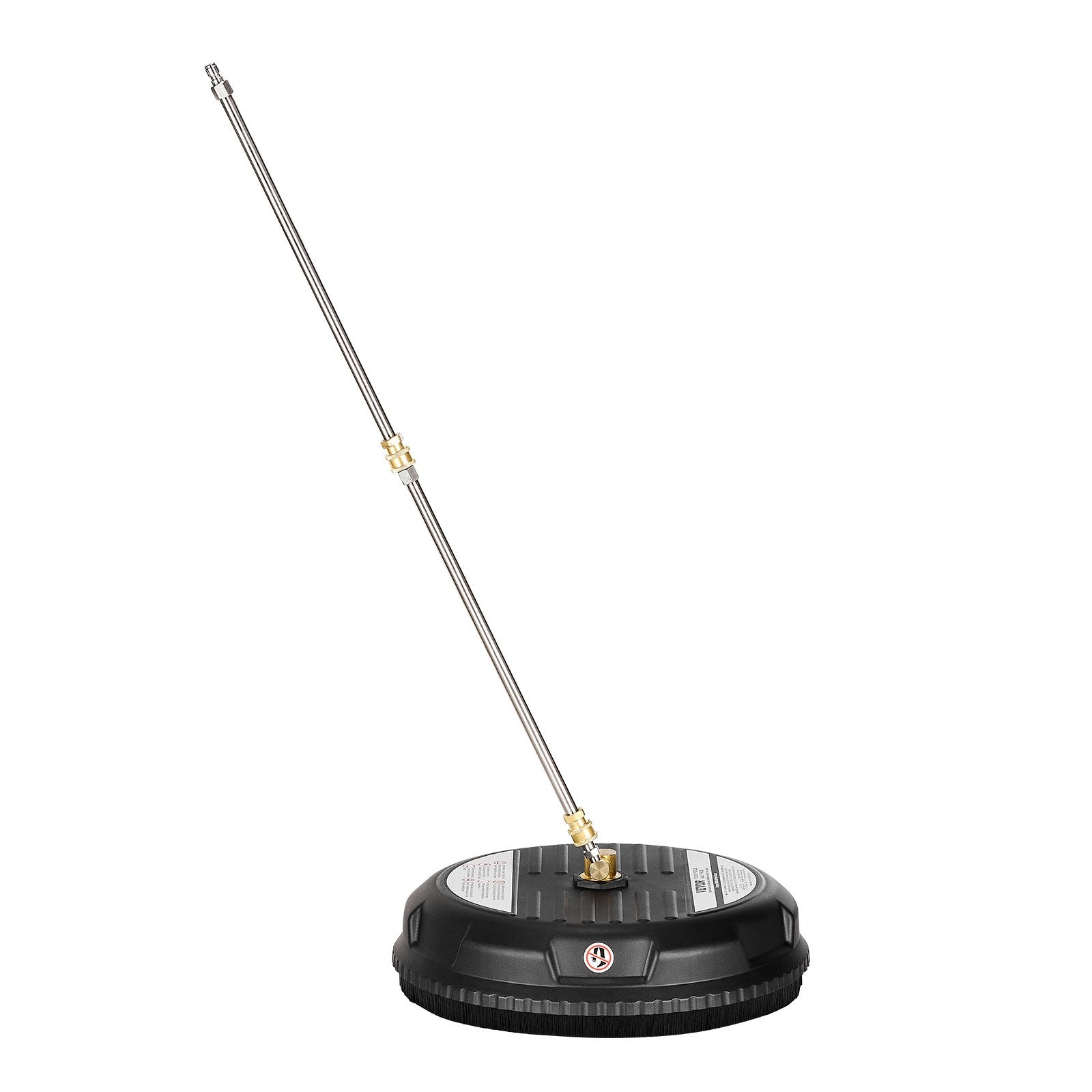 15" Pressure Washer Surface Cleaner with 4 Wheels for Driveway