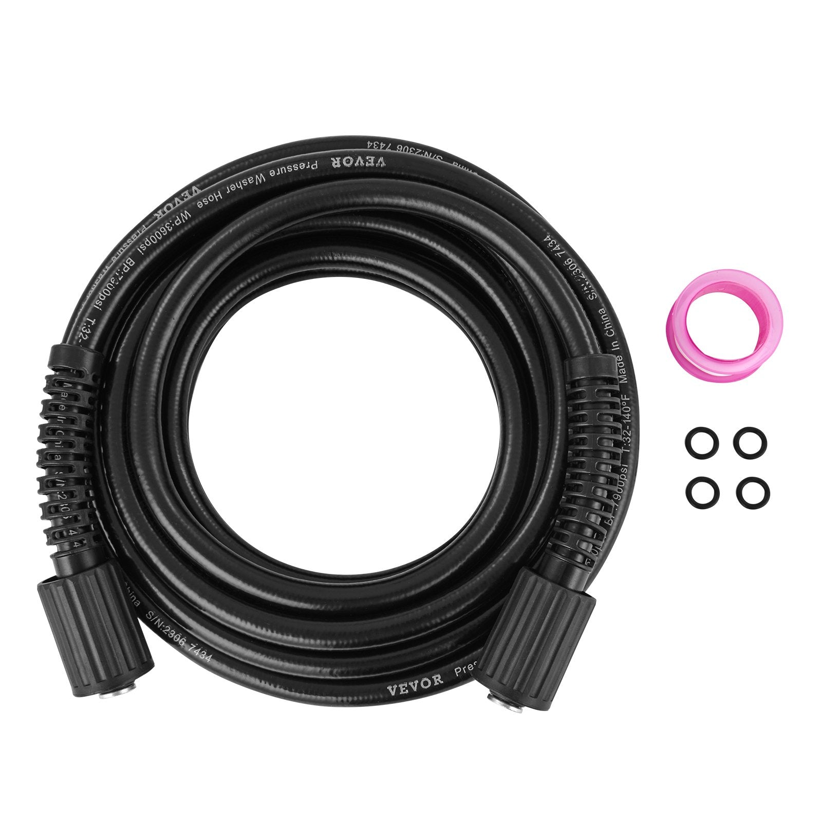 High Pressure Power Washer Hose 100FT 4200 PSI 1/4" Quick Connection