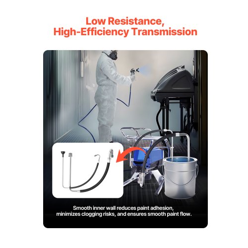 Suction Hose Tube and Reflux Line Set for Paint Sprayers