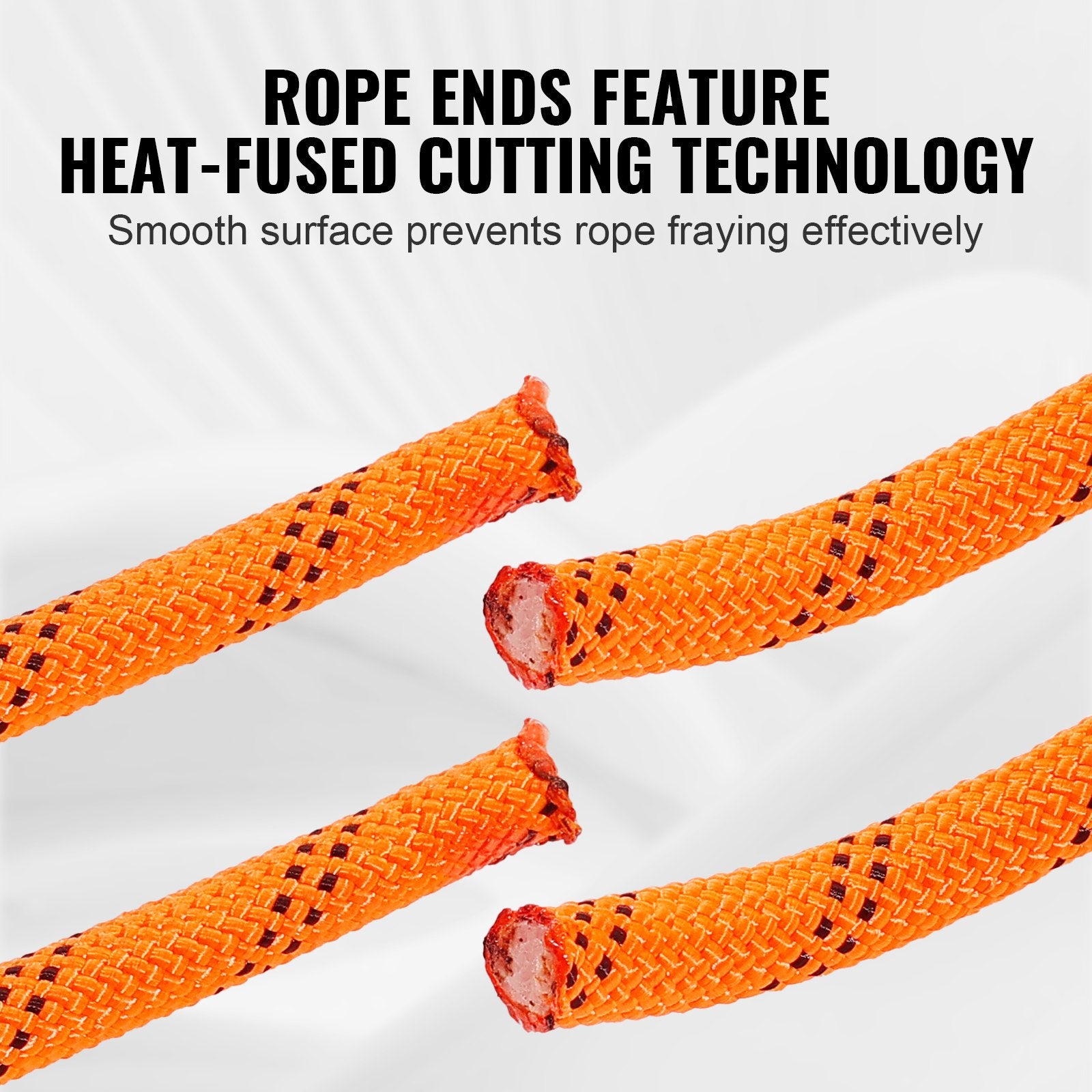 Double Braided Polyester Rope 19mm x 67.06m Outdoor Climbing Rigging Rope