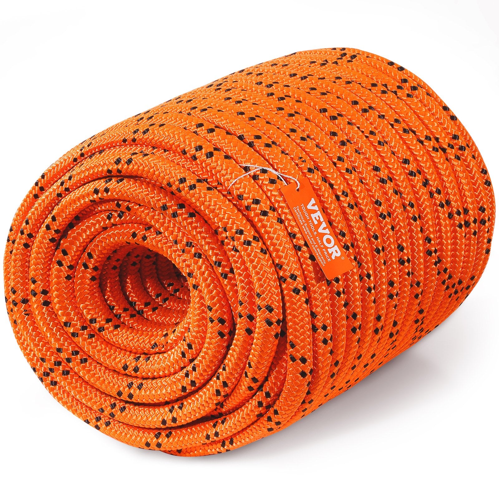 Double Braided Polyester Rope 19mm x 67.06m Outdoor Climbing Rigging Rope