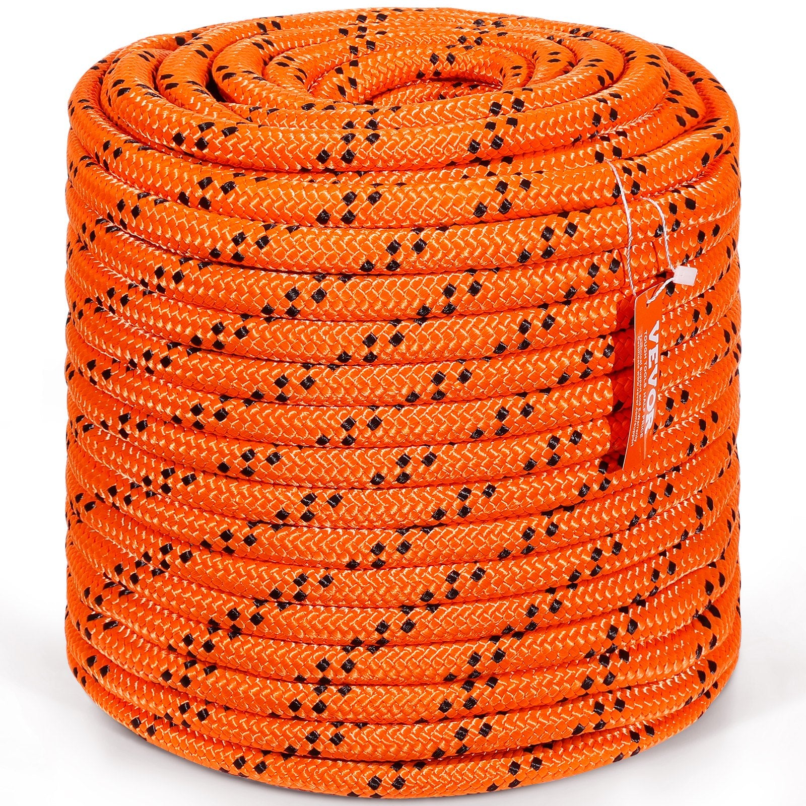 Double Braided Polyester Rope 19mm x 67.06m Outdoor Climbing Rigging Rope