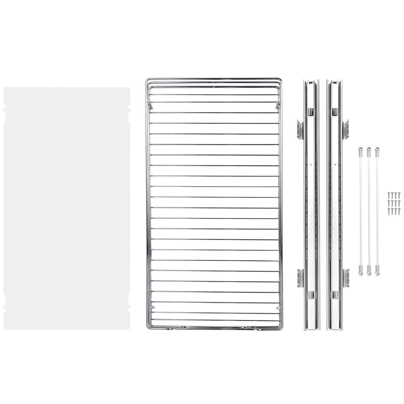 Pull Out Cabinet Organizer 12.5"x16.5"x3.5" Heavy Duty Steel Pantry Drawer