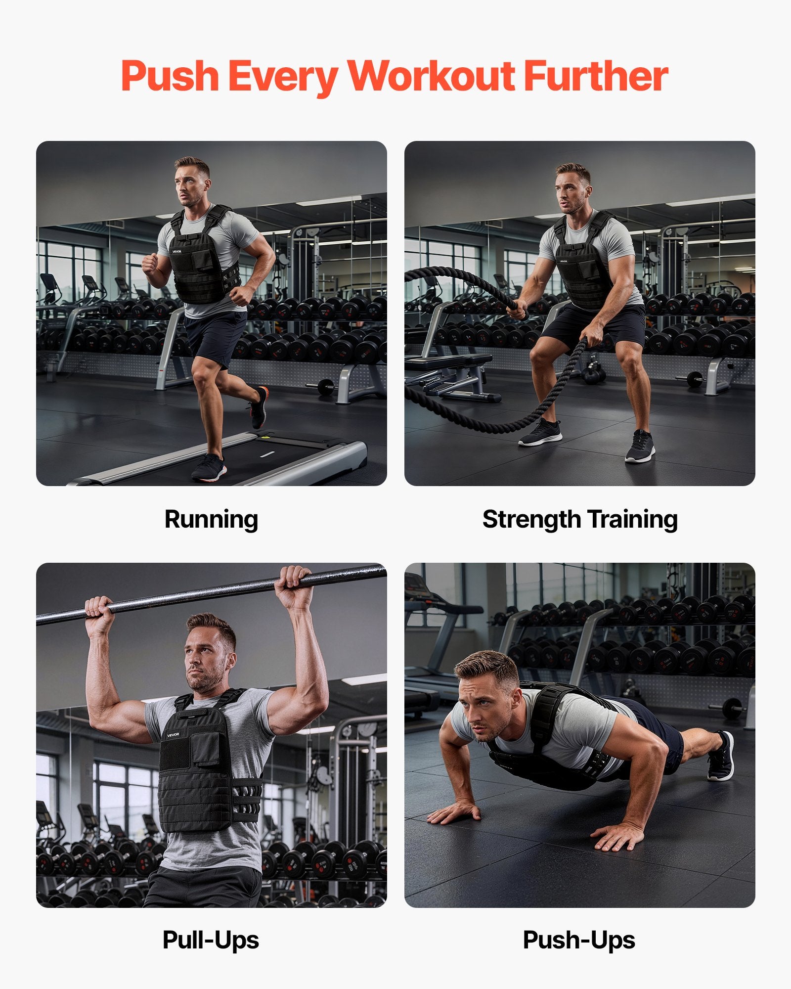 4kg Curved Weight Vest Plates Pair Steel Tactical Training Plates Ergonomic
