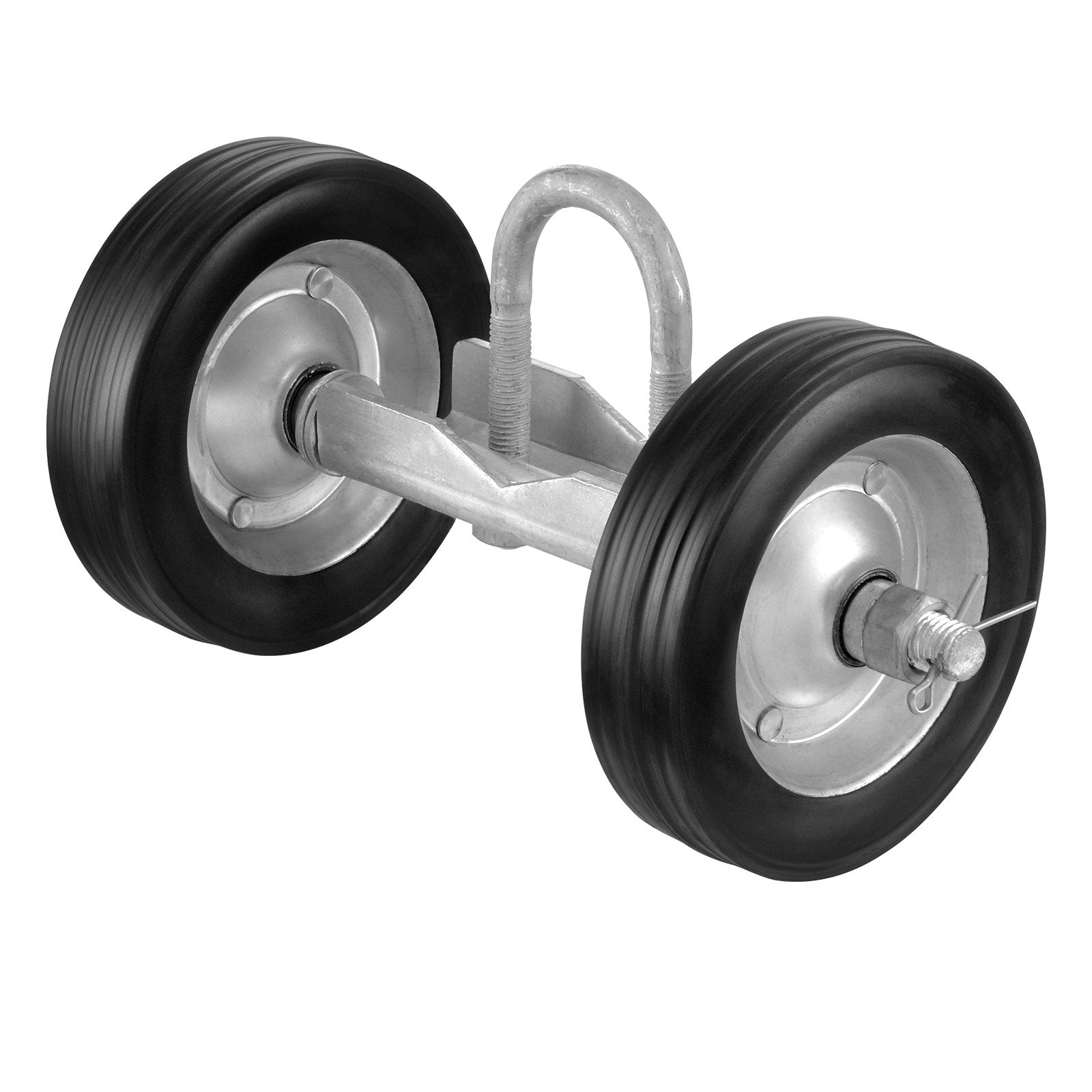 Sliding Gate Kit 6in Rolling Hardware Universal Track Wheels Heavy Duty 600lbs