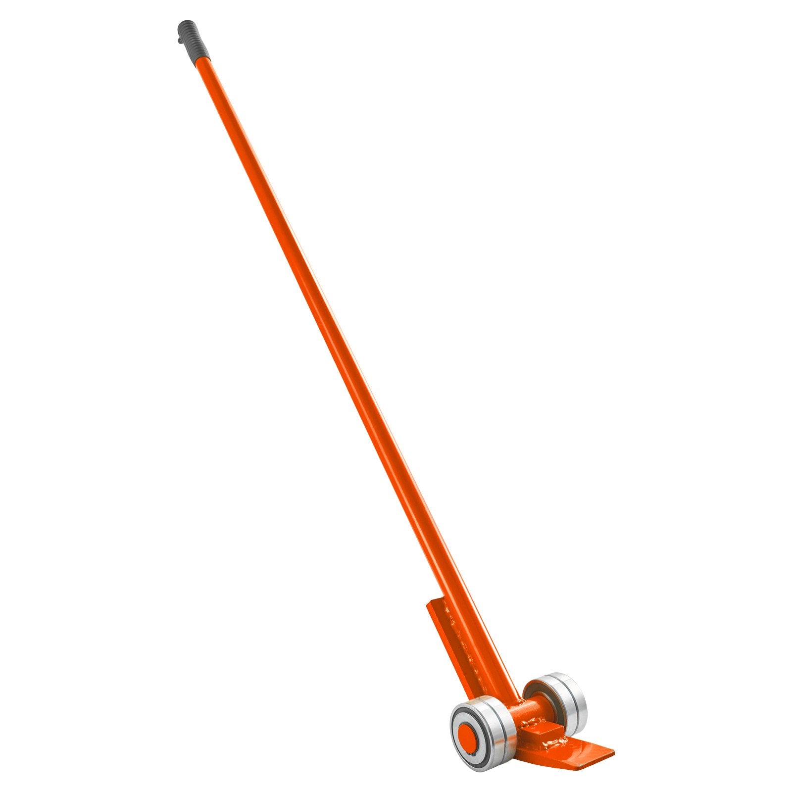 Pry Lever Bar 1.4m Carbon Steel Handle with Wheels 2994kg Capacity Heavy Duty