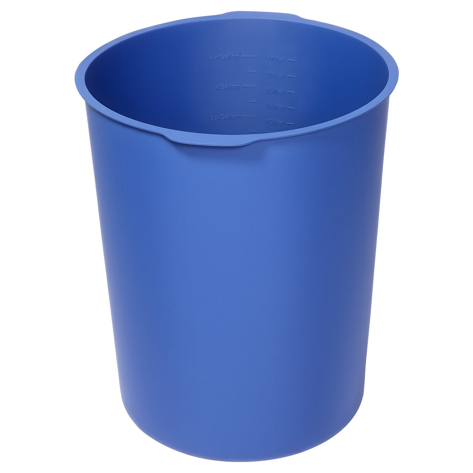 18.9L Bucket Liner for Concrete Mix, Reusable Silicone Mortar Mixer Insert, Blue